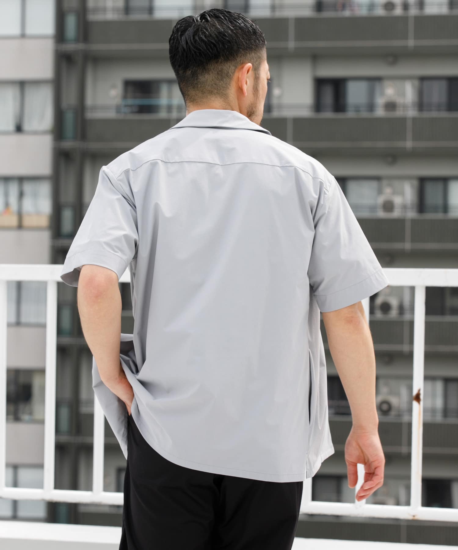 身長：173cm サイズ：L