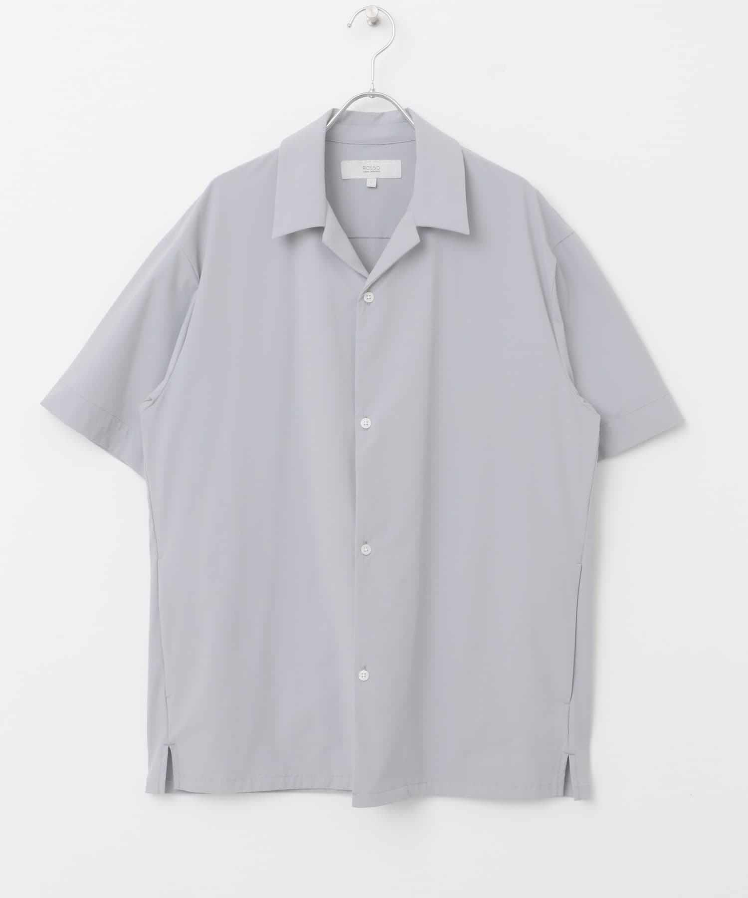 『セットアップ対応』『XLサイズあり』クールキープショートスリーブシャツ LIGHT GRAY S