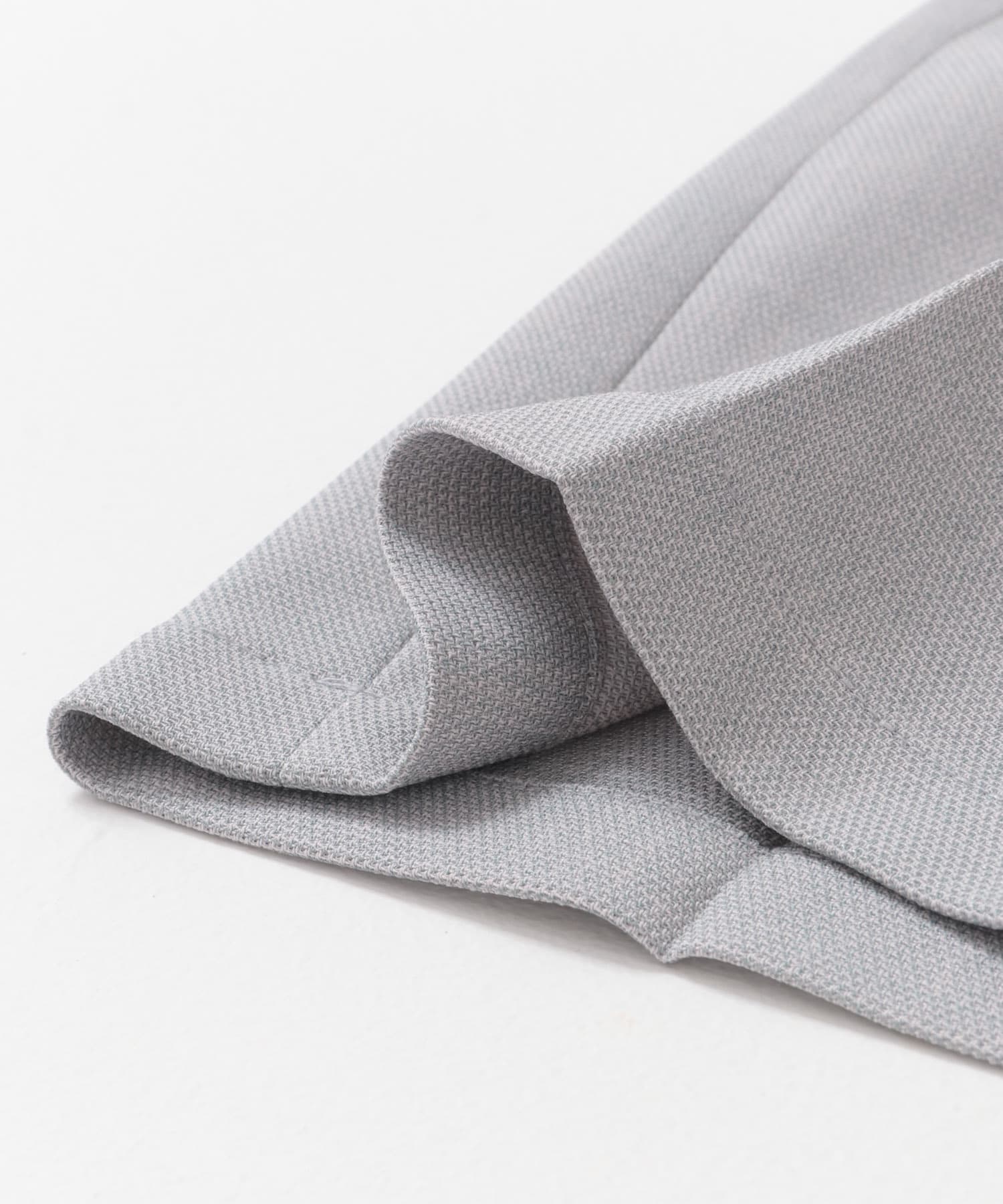 『WEB限定』『セットアップ対応』パナマ風ストレートパンツ ICE GRAY M