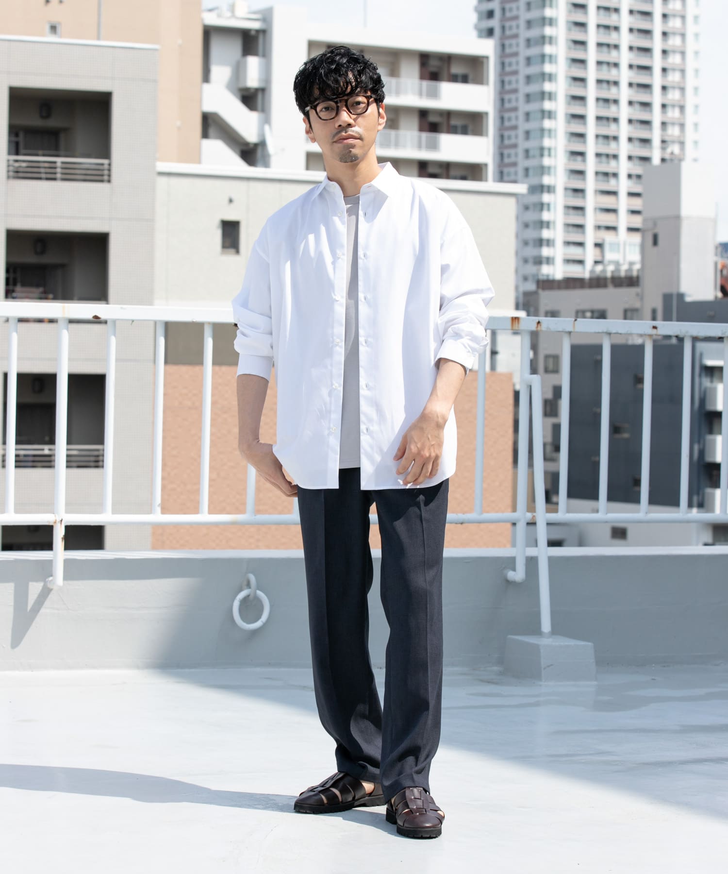身長：172cm サイズ：L
