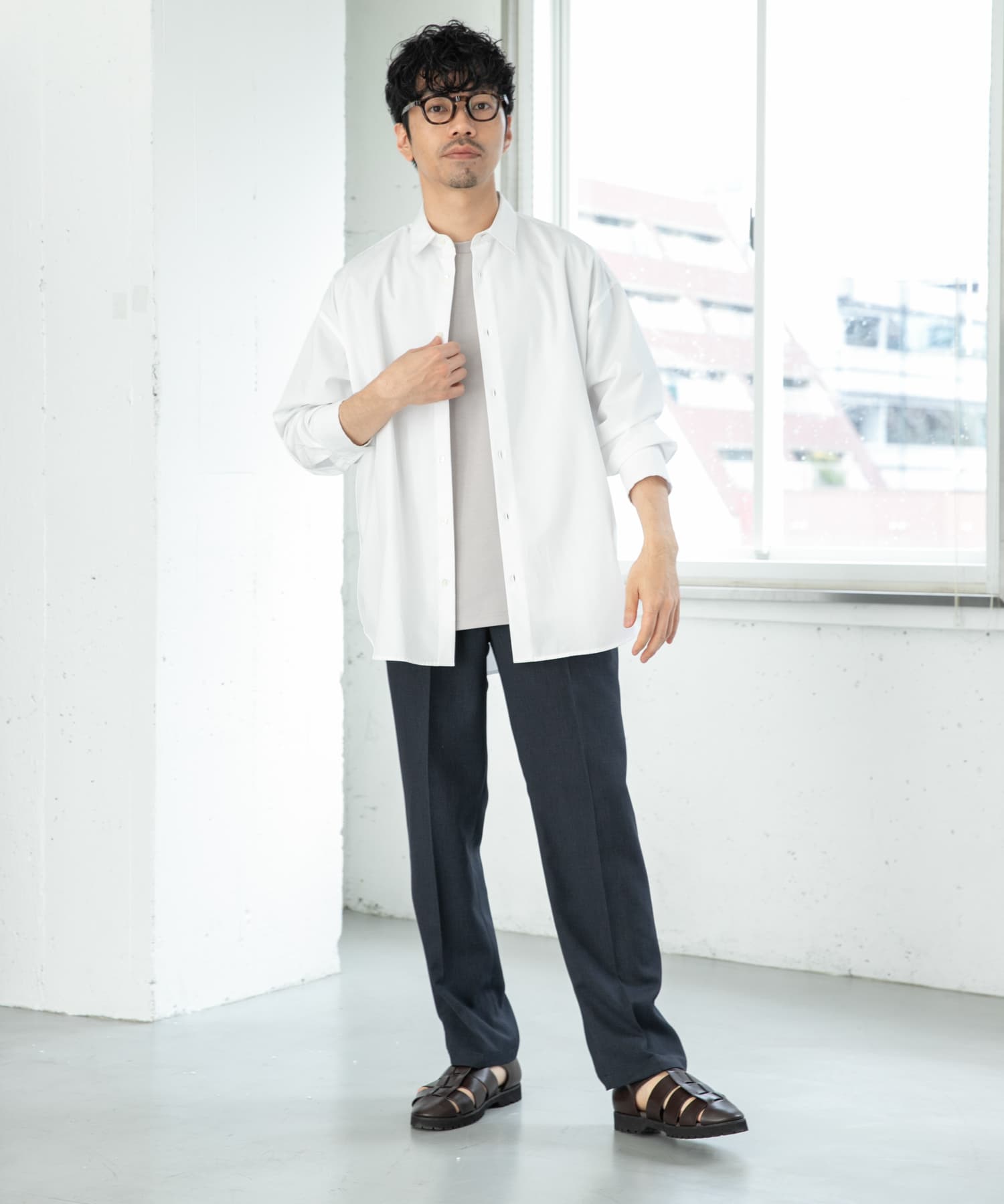 身長：172cm サイズ：L