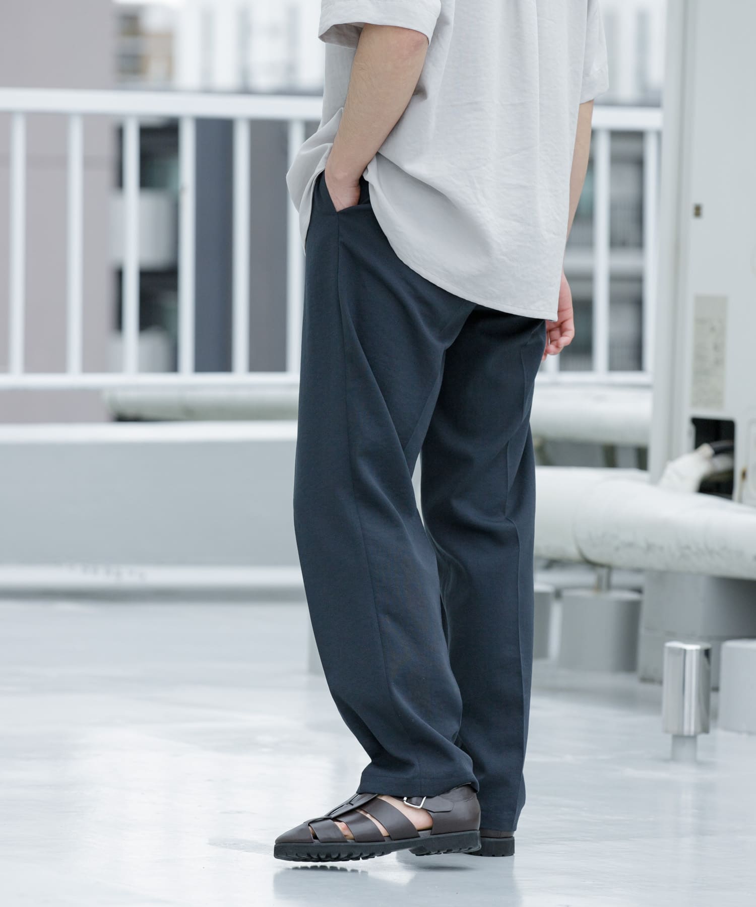 身長：173cm サイズ：L