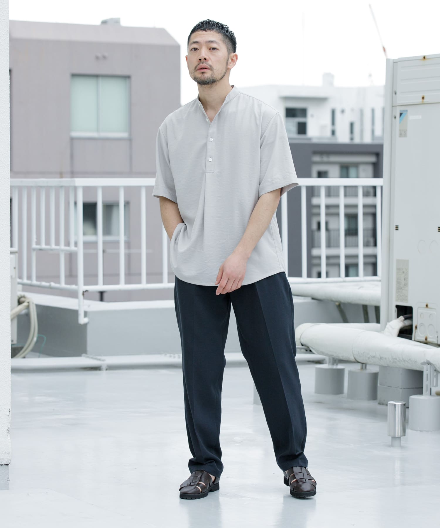 身長：173cm サイズ：L