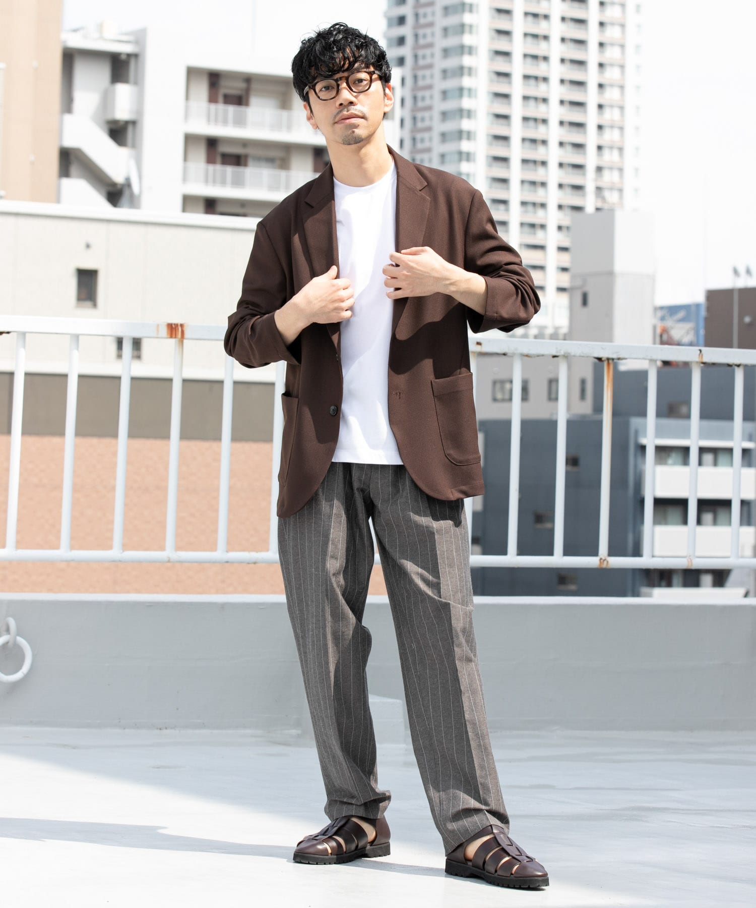 身長：172cm サイズ：L
