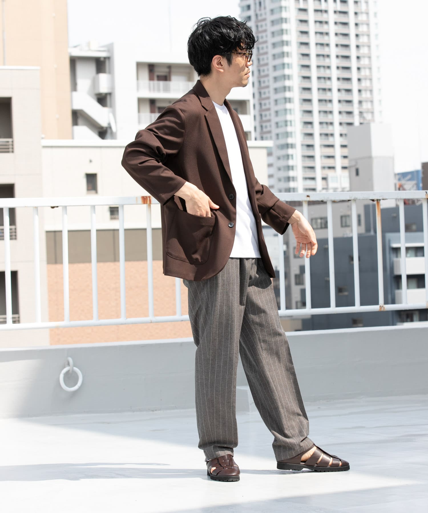 身長：172cm サイズ：L