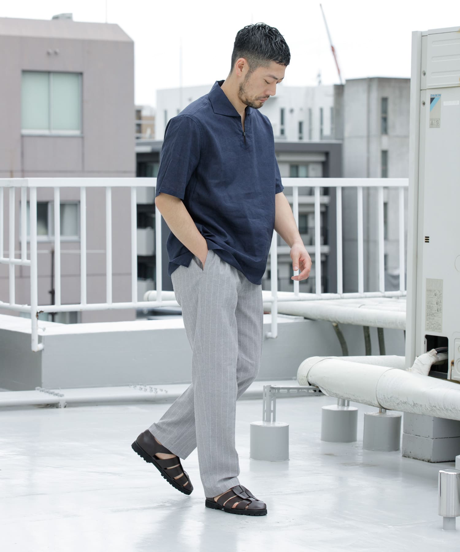 身長：173cm サイズ：L
