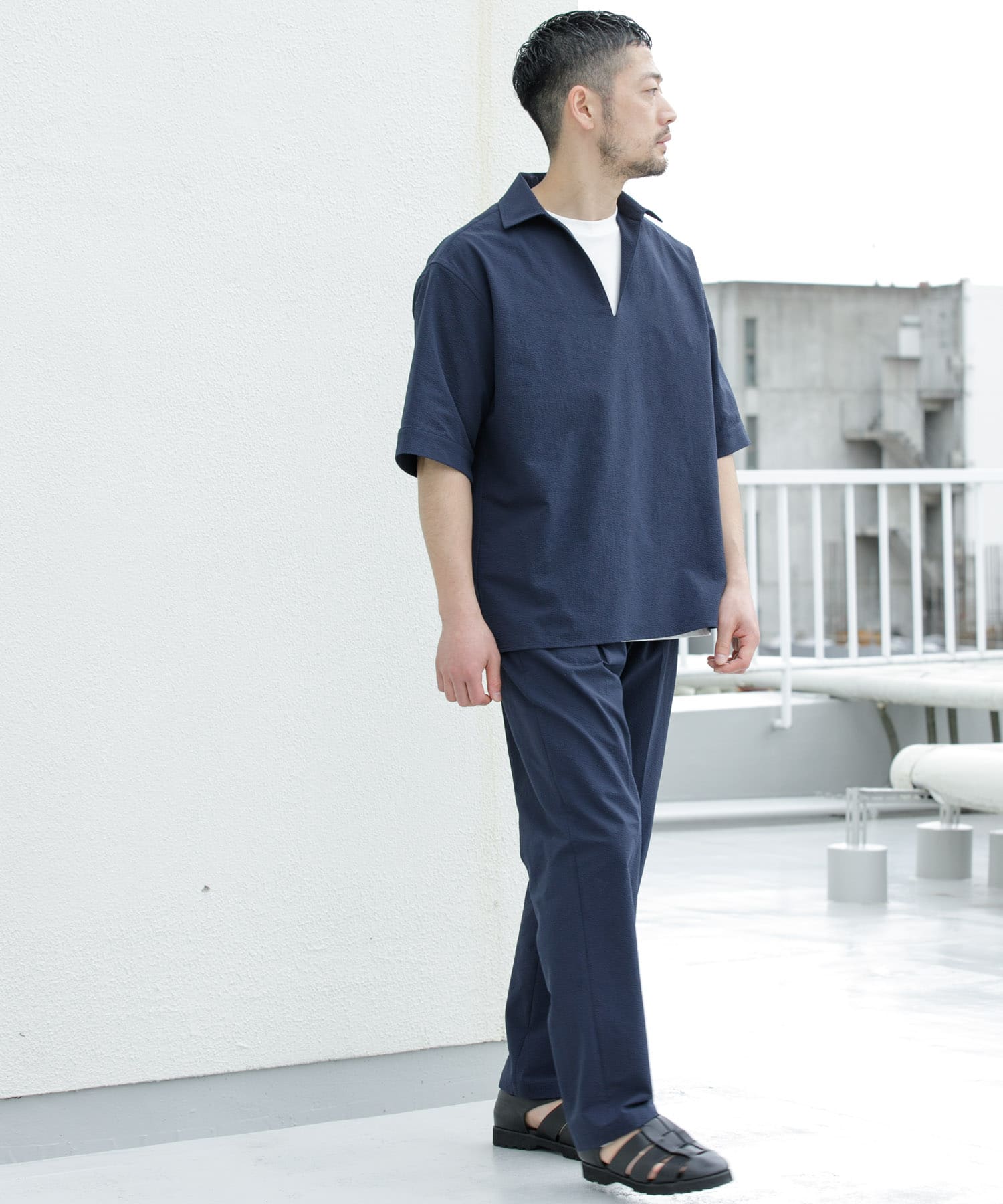 身長：173cm サイズ：L