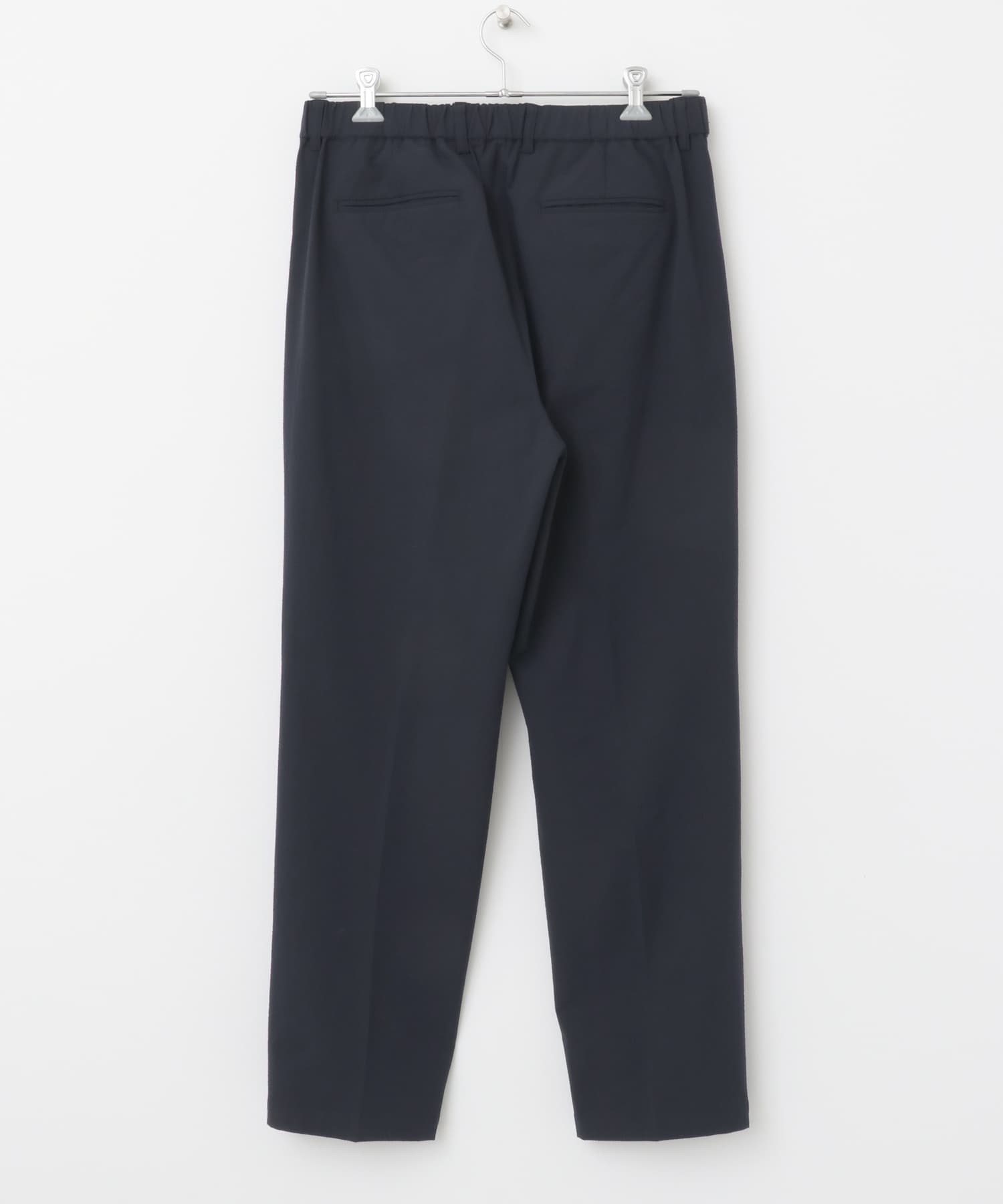 『WEB限定』『セットアップ対応/XLサイズ』シアサッカーリラックステーパードパンツ NAVY M