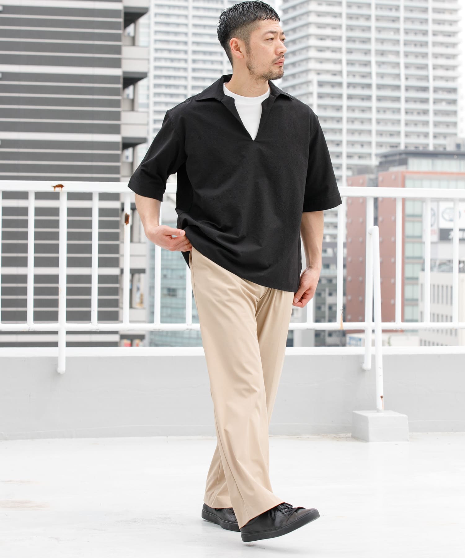 身長：173cm サイズ：L