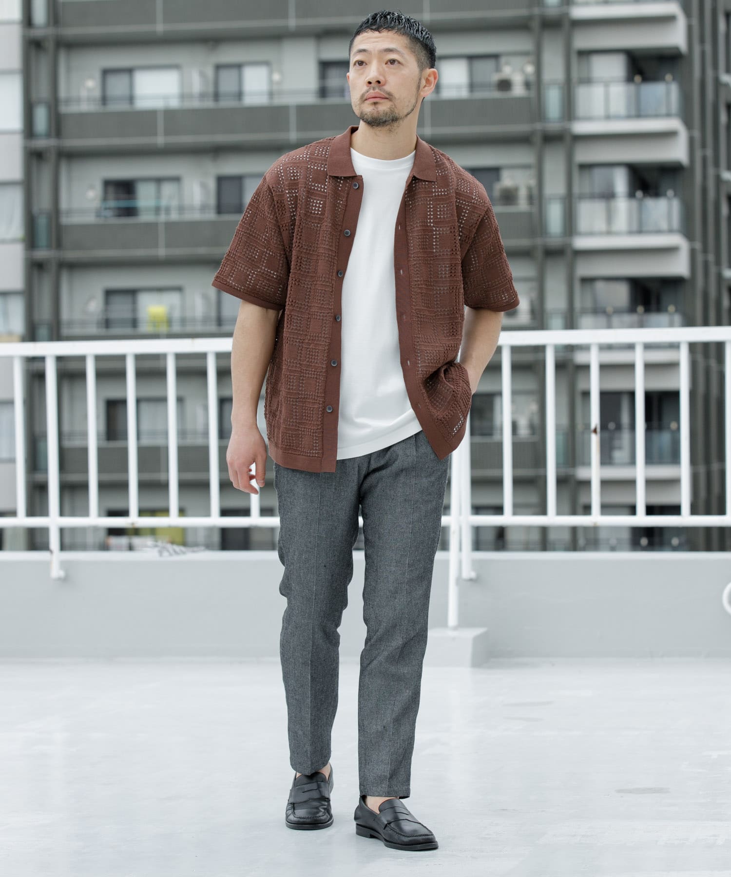 身長：173cm サイズ：L