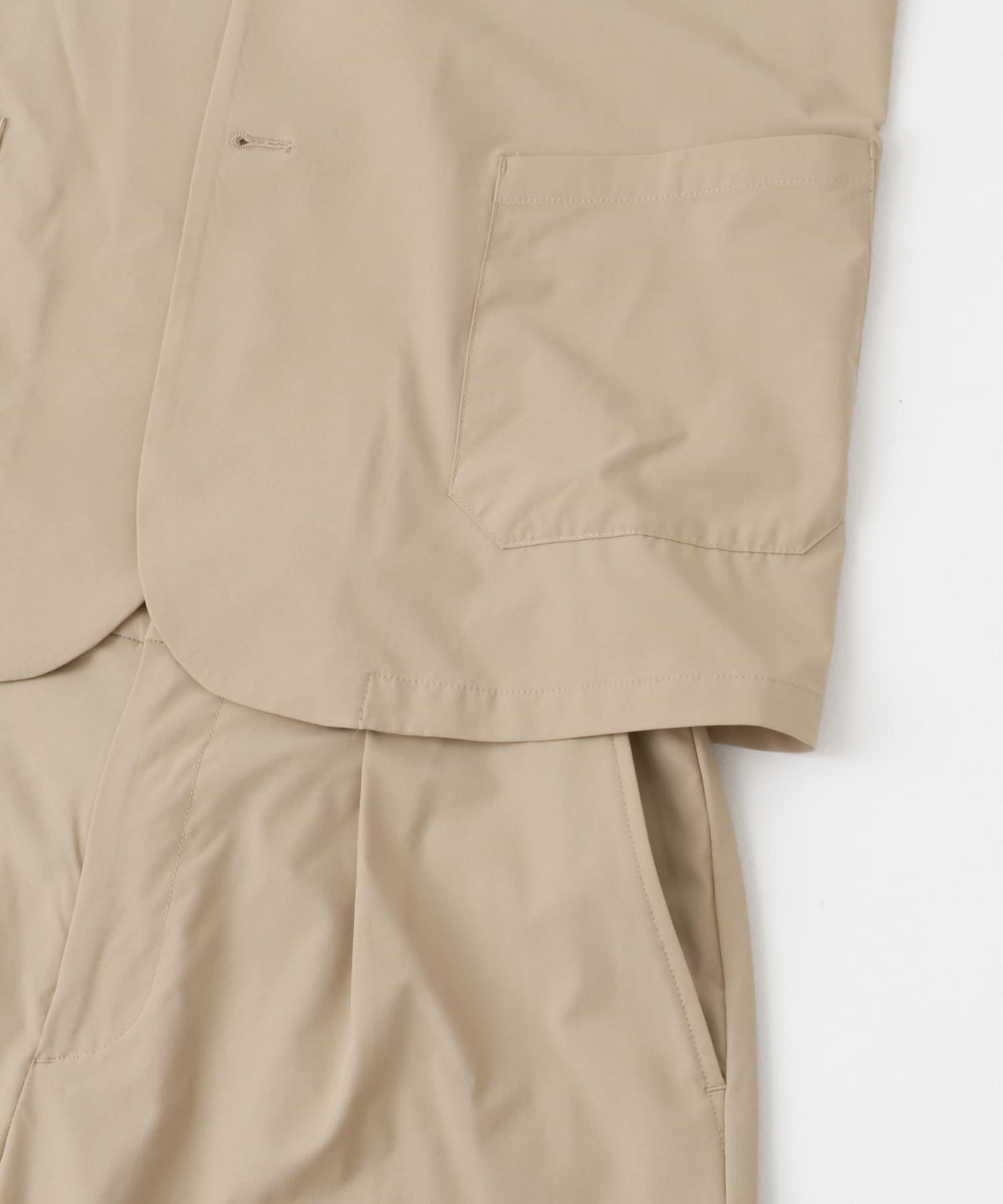 『XLサイズあり』クールキープセットアップ BEIGE S