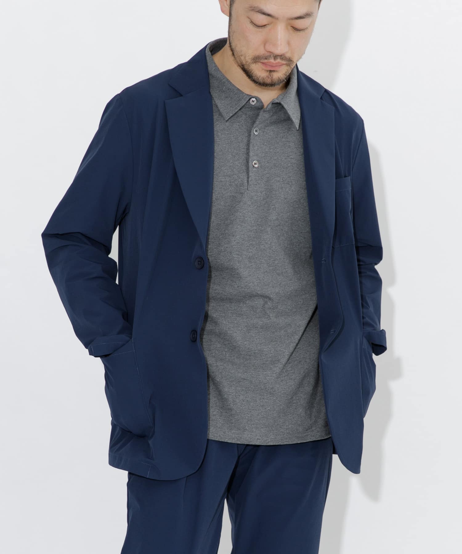 身長：173cm サイズ：L