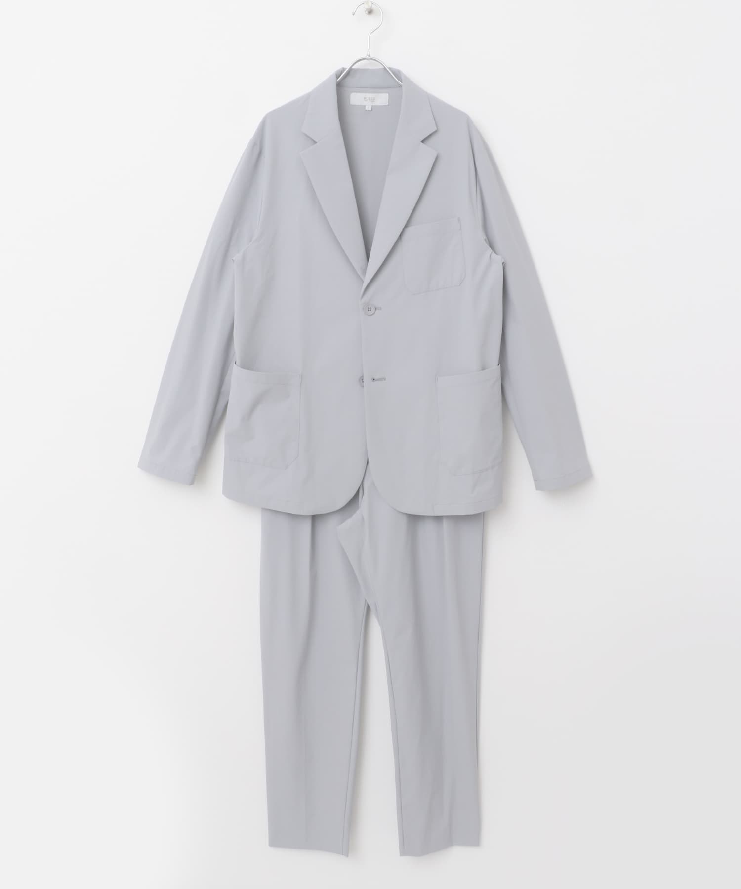 『XLサイズあり』クールキープセットアップ LIGHT GRAY S