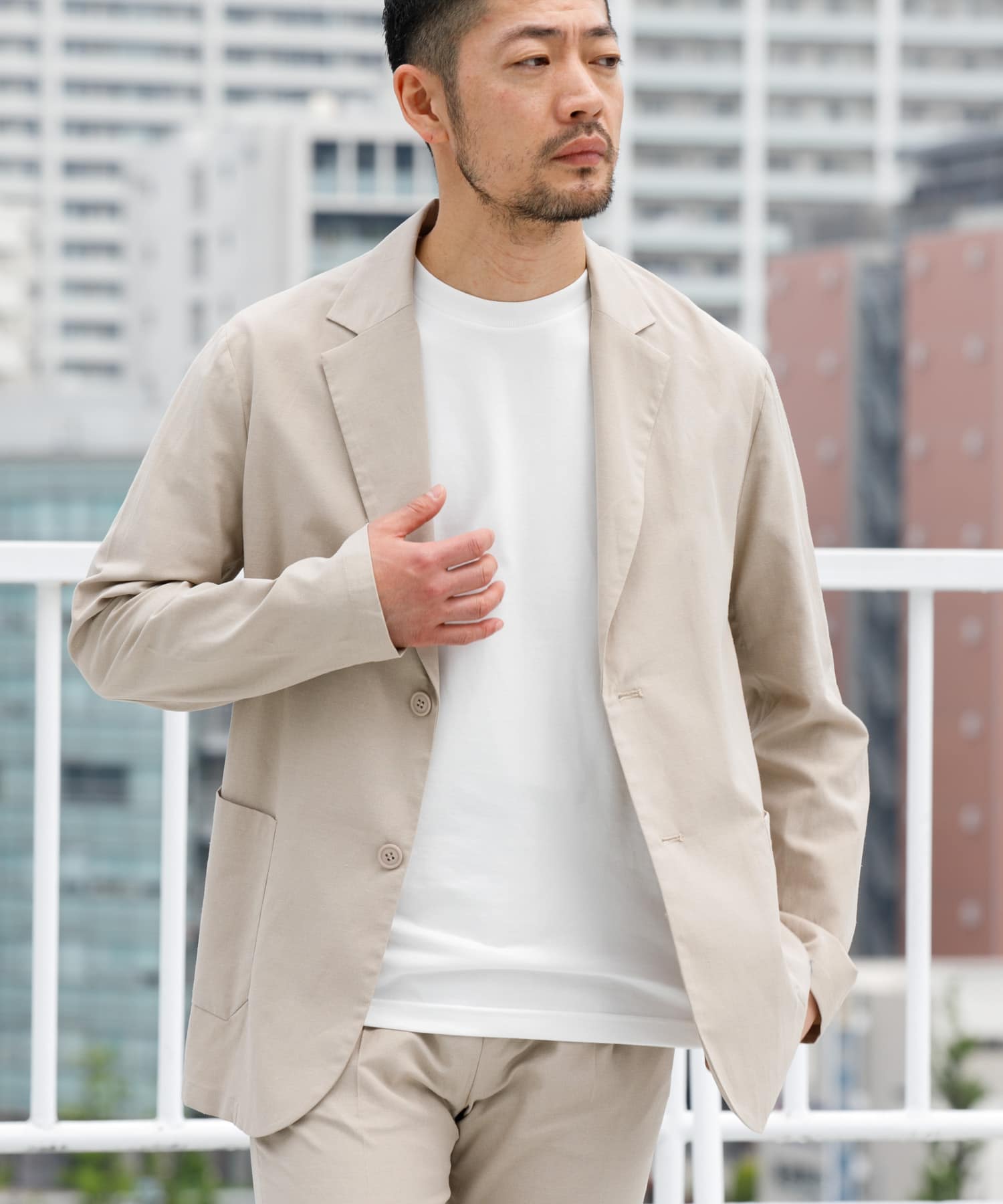身長：173cm サイズ：L