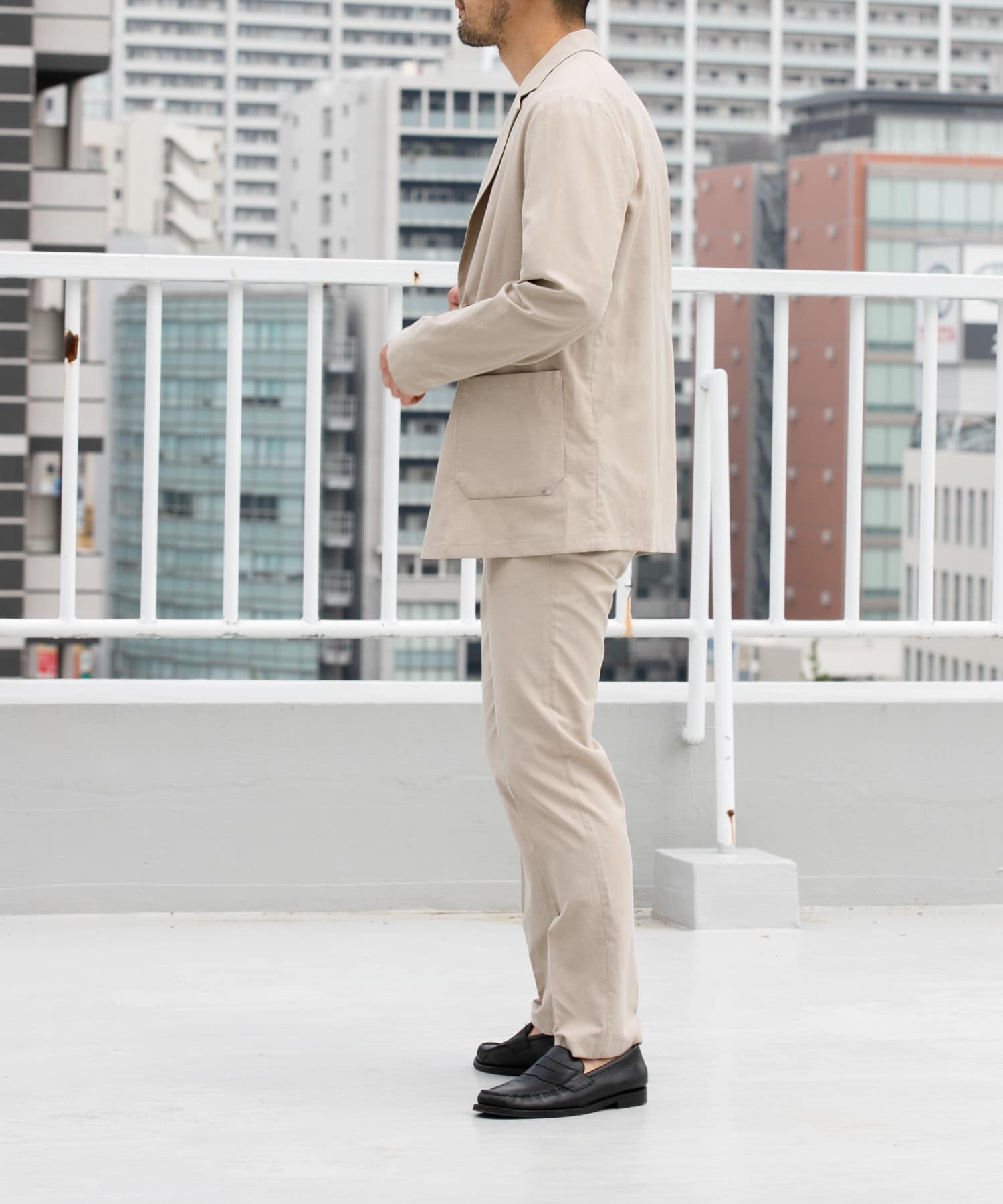 身長：173cm サイズ：L