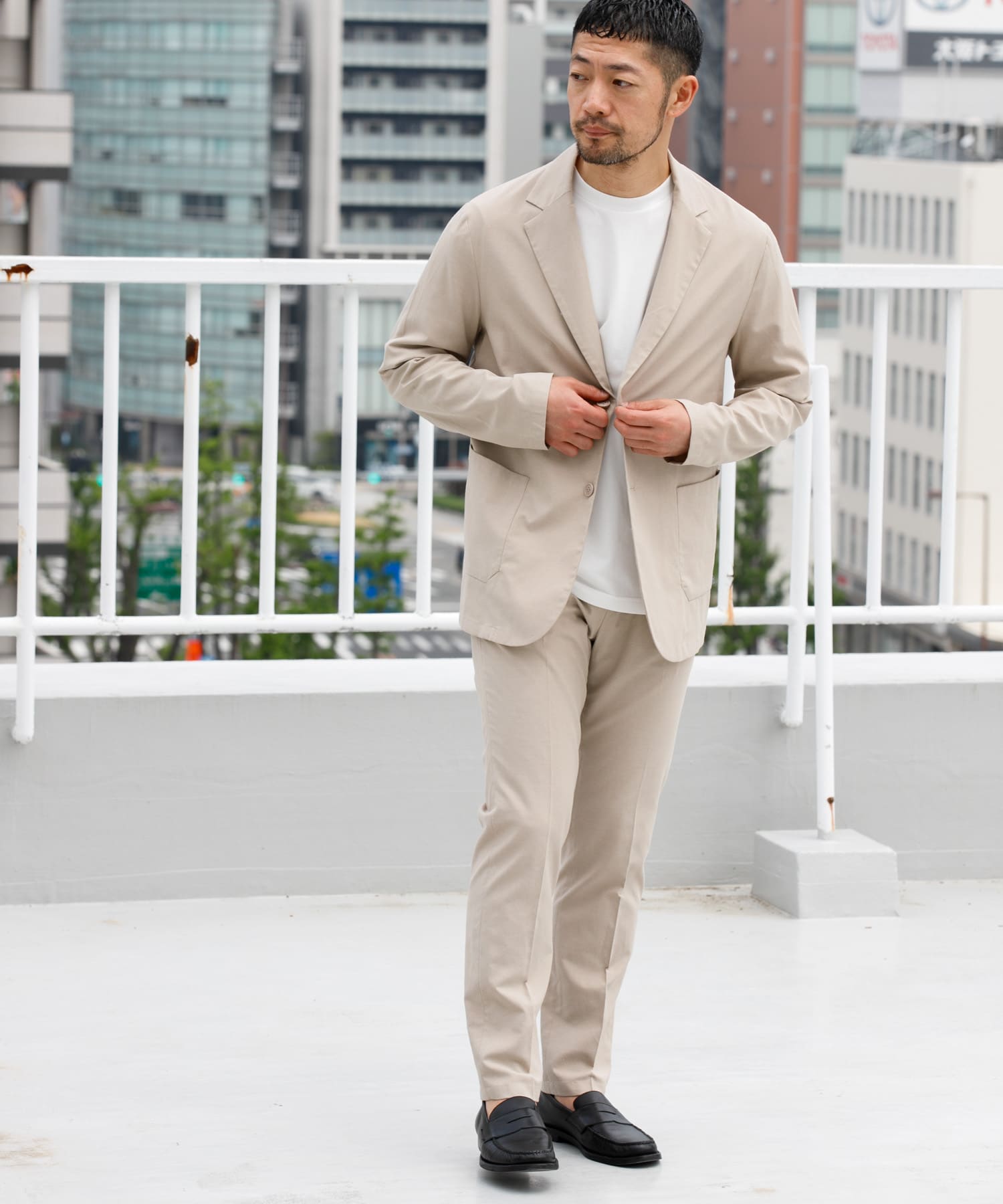 身長：173cm サイズ：L