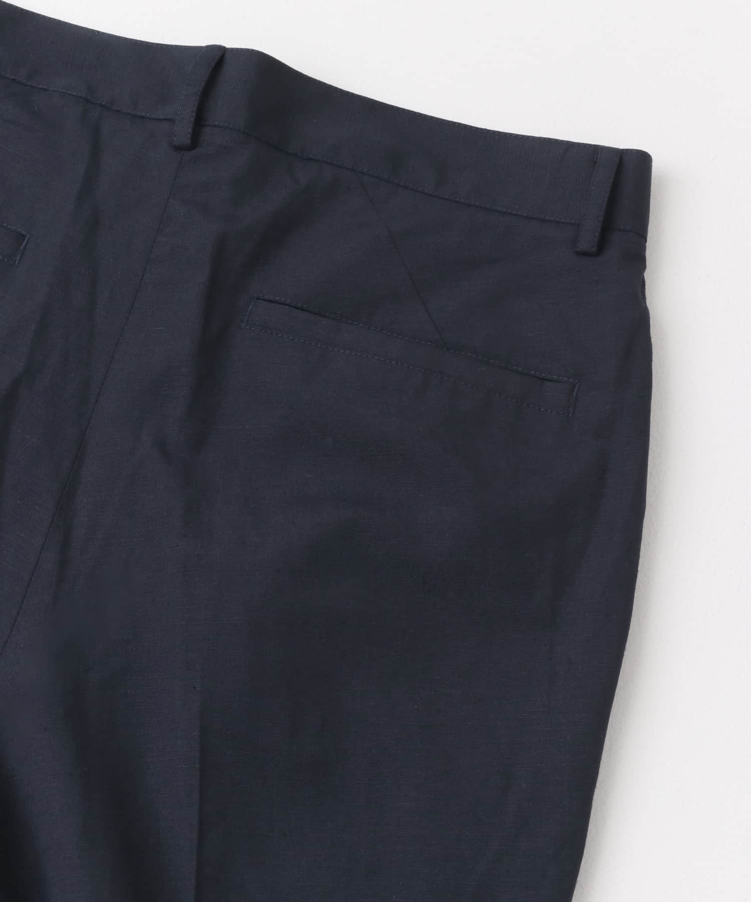 『防シワ』『XLサイズあり』ハイパフォーマンスリネンセットアップ NAVY S
