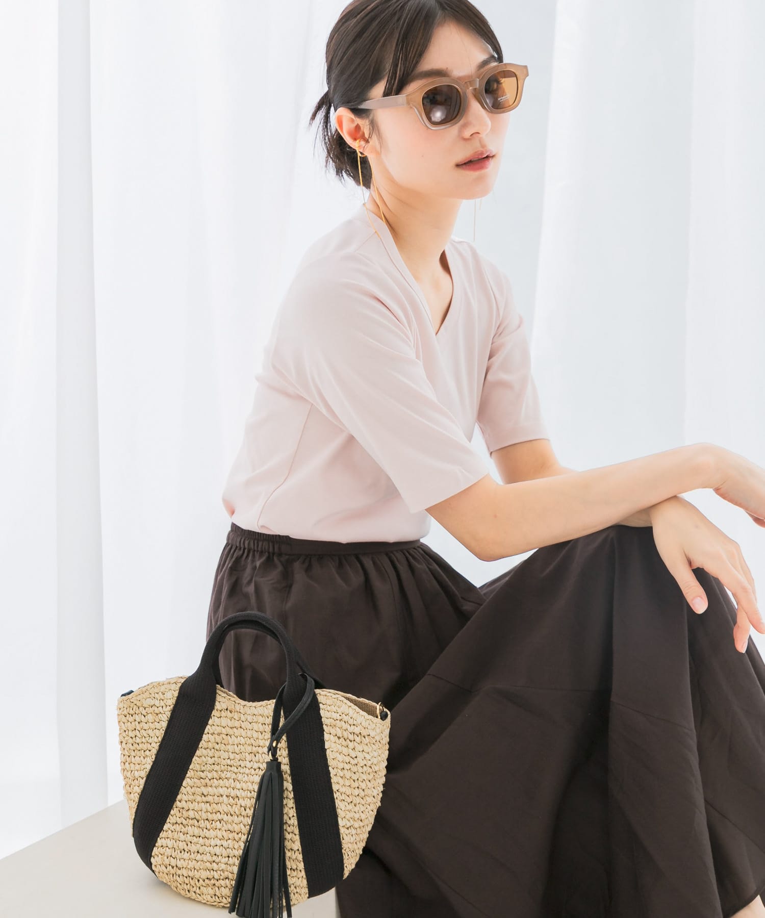 身長：165cm サイズ：FREE