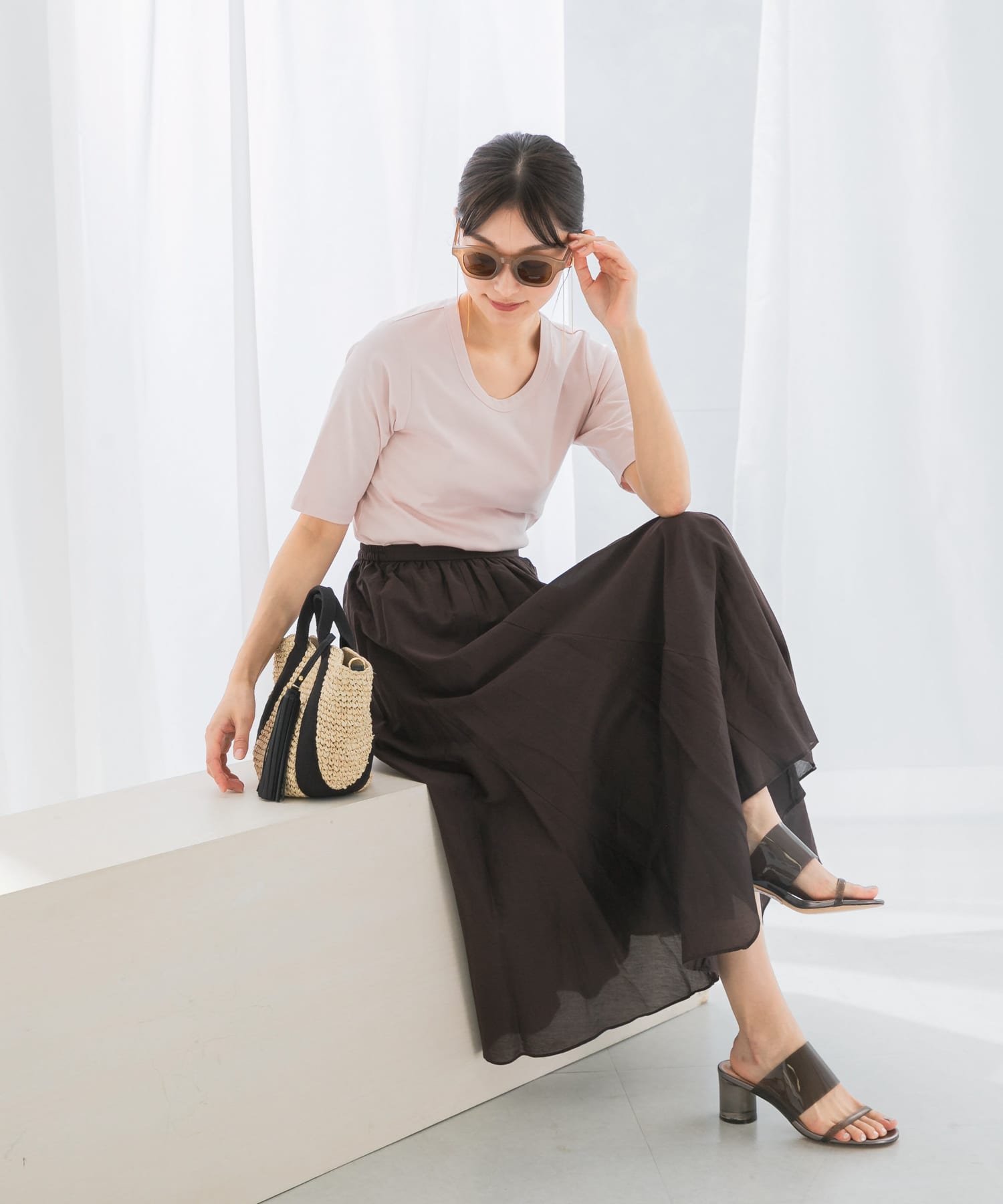 身長：165cm サイズ：FREE