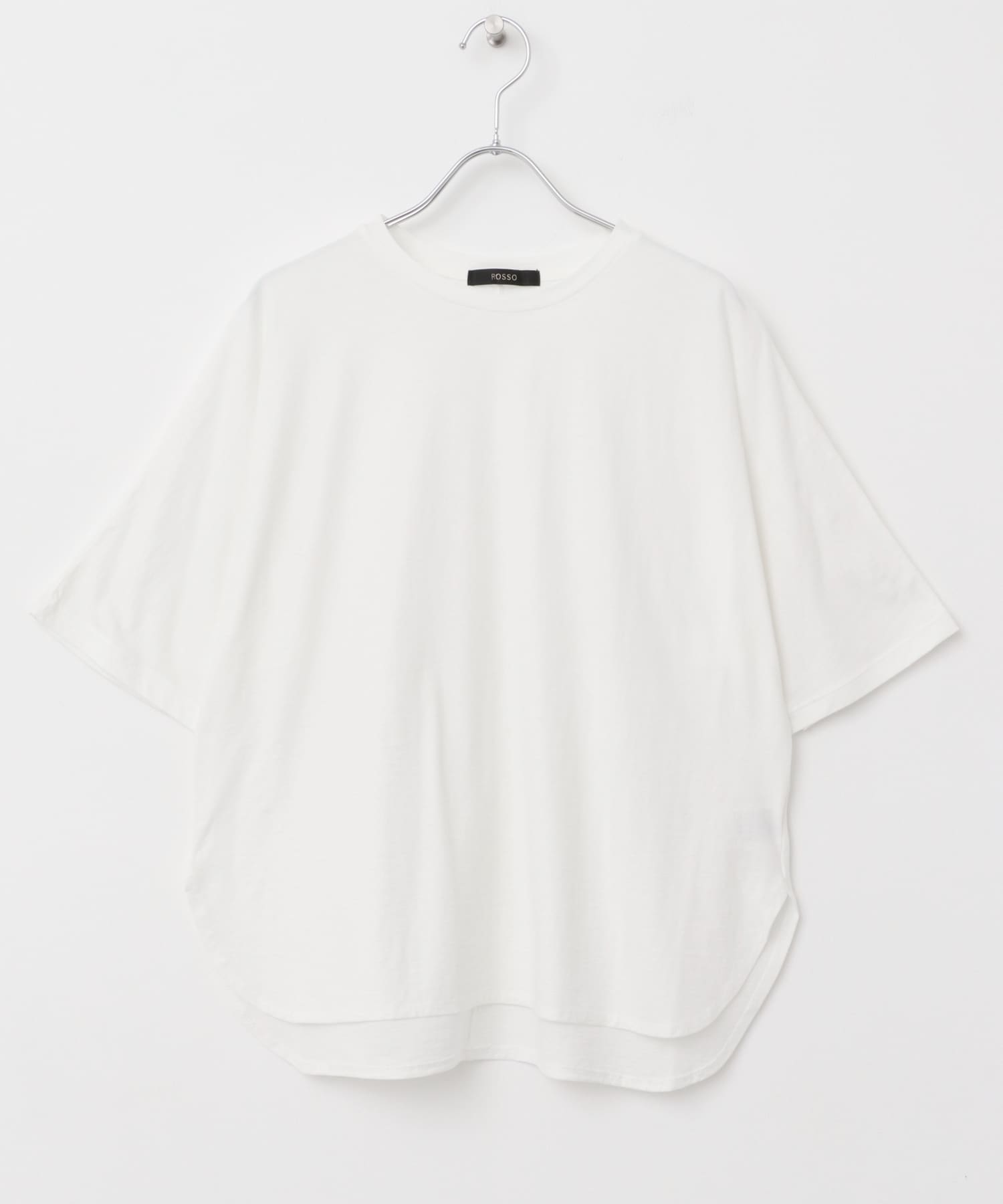 接触冷感ハーフスリーブドルマンTシャツ off FREE