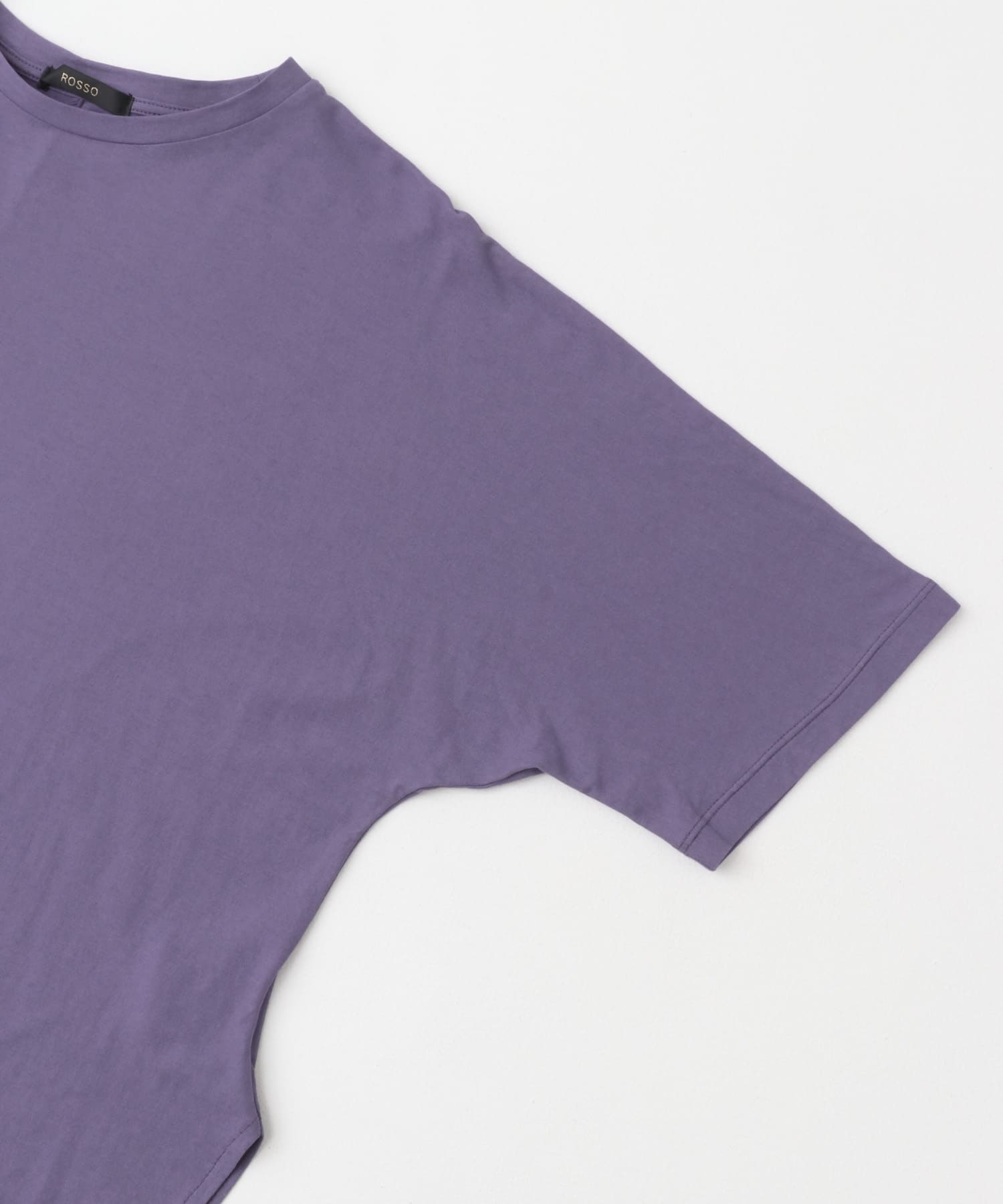 接触冷感ハーフスリーブドルマンTシャツ grape FREE