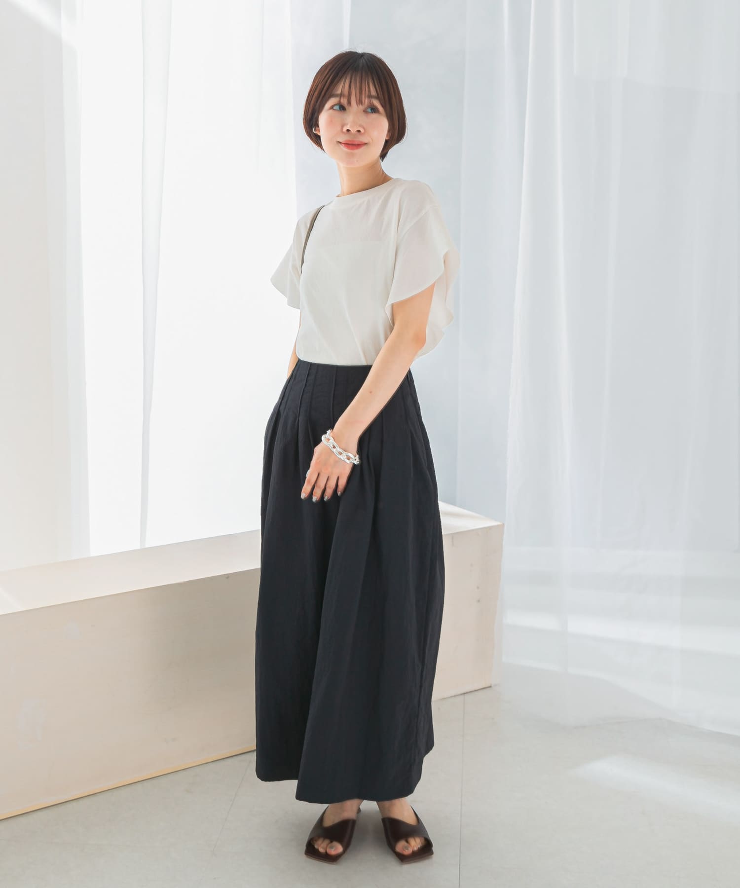 身長：158cm サイズ：FREE