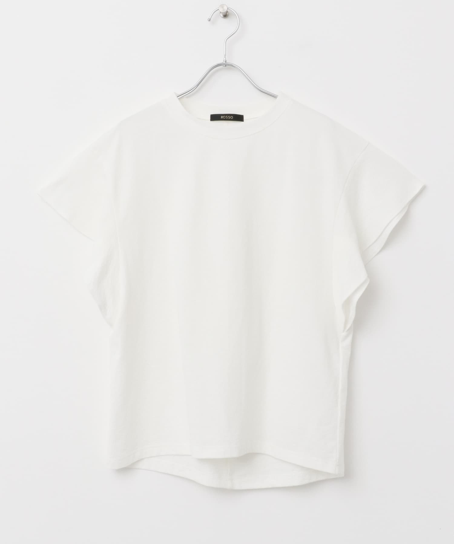 UVカットフレアスリーブカットソー white FREE