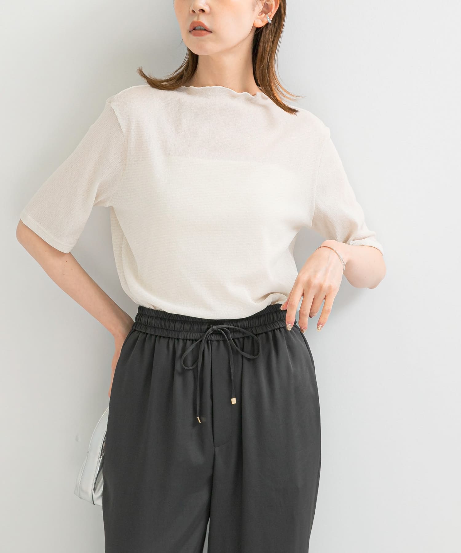 ラメシアーカットソー