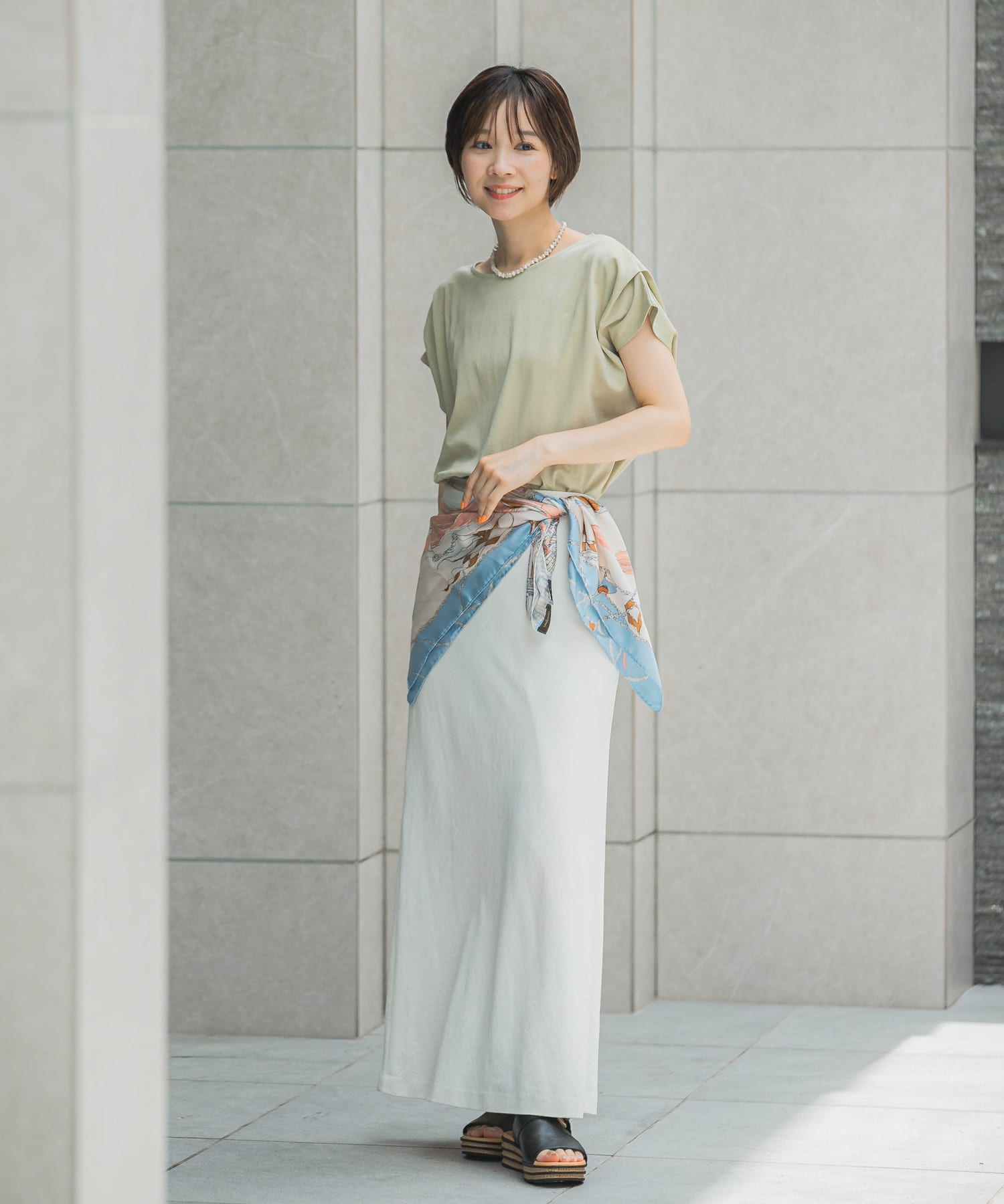 身長：158cm サイズ：FREE