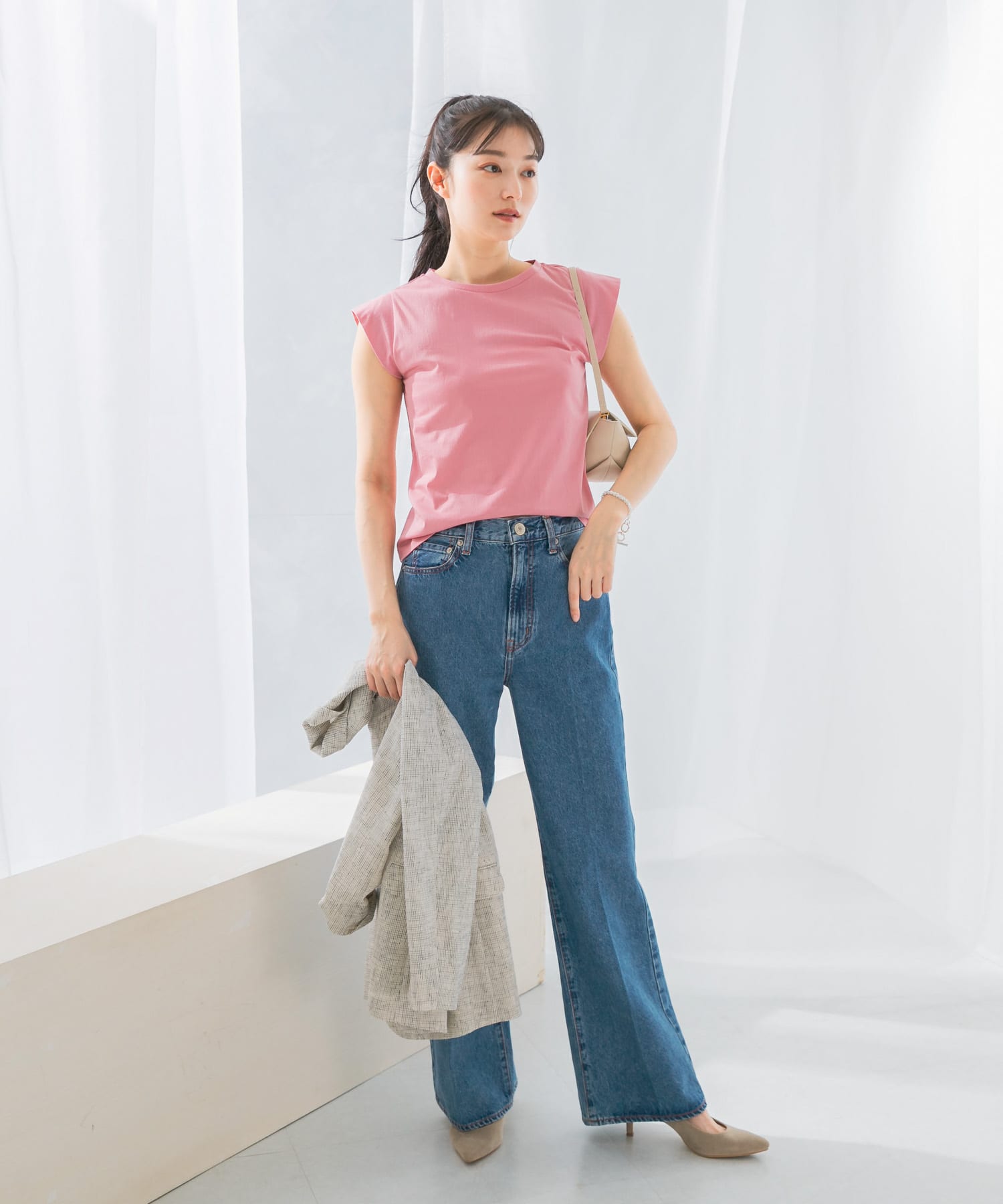 身長：165cm サイズ：FRE5