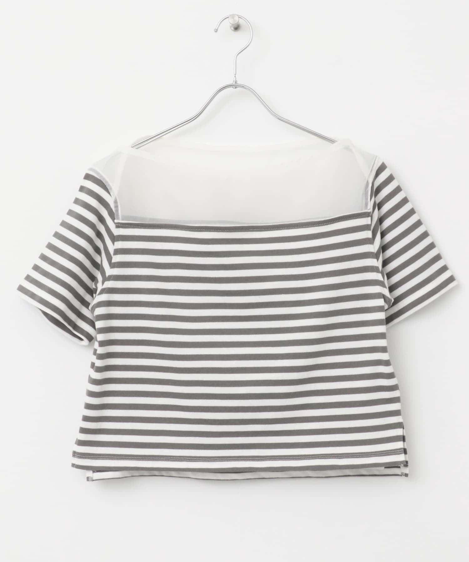 F by ROSSO　シアードッキングカットソー