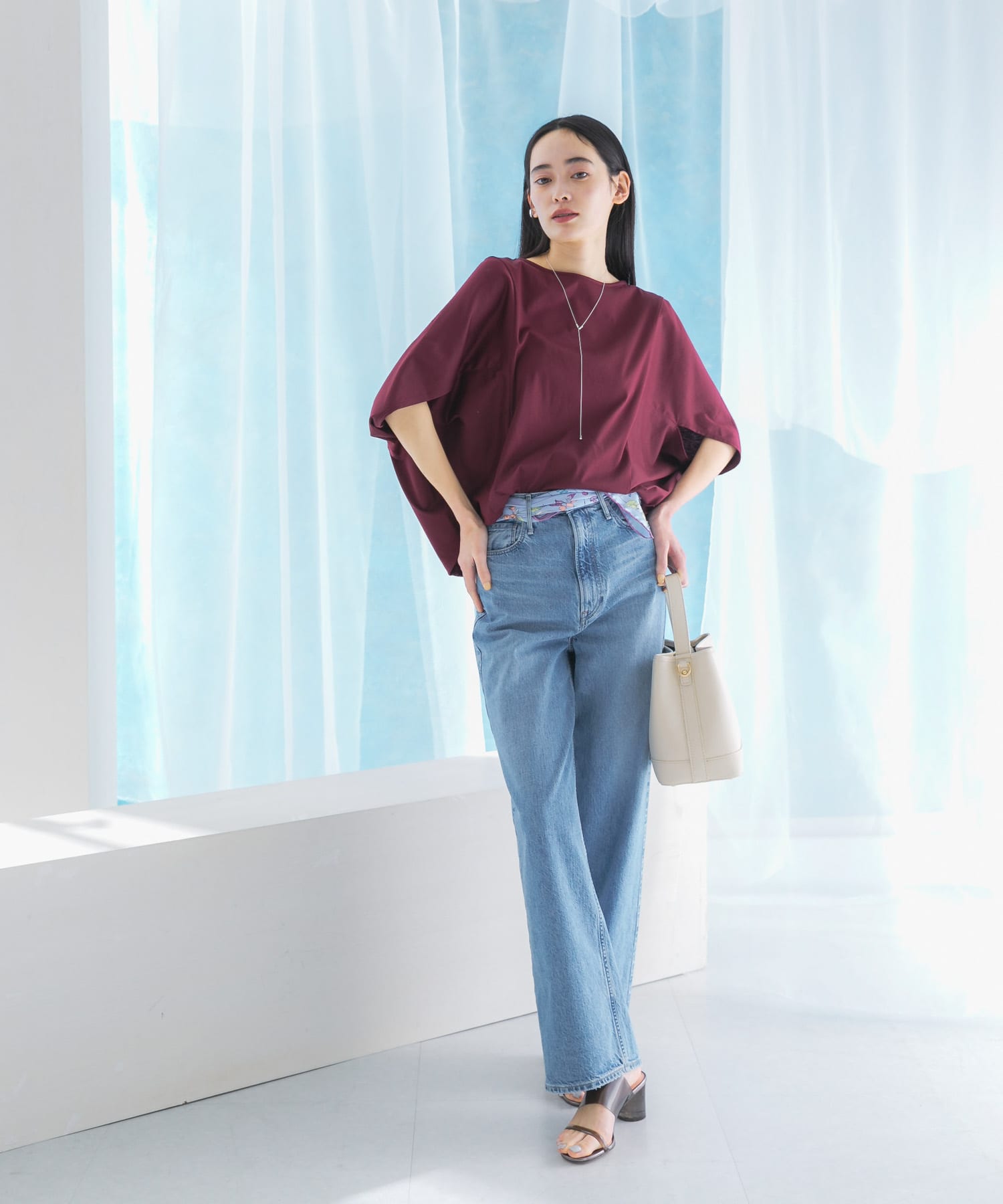 身長：165cm サイズ：FREE