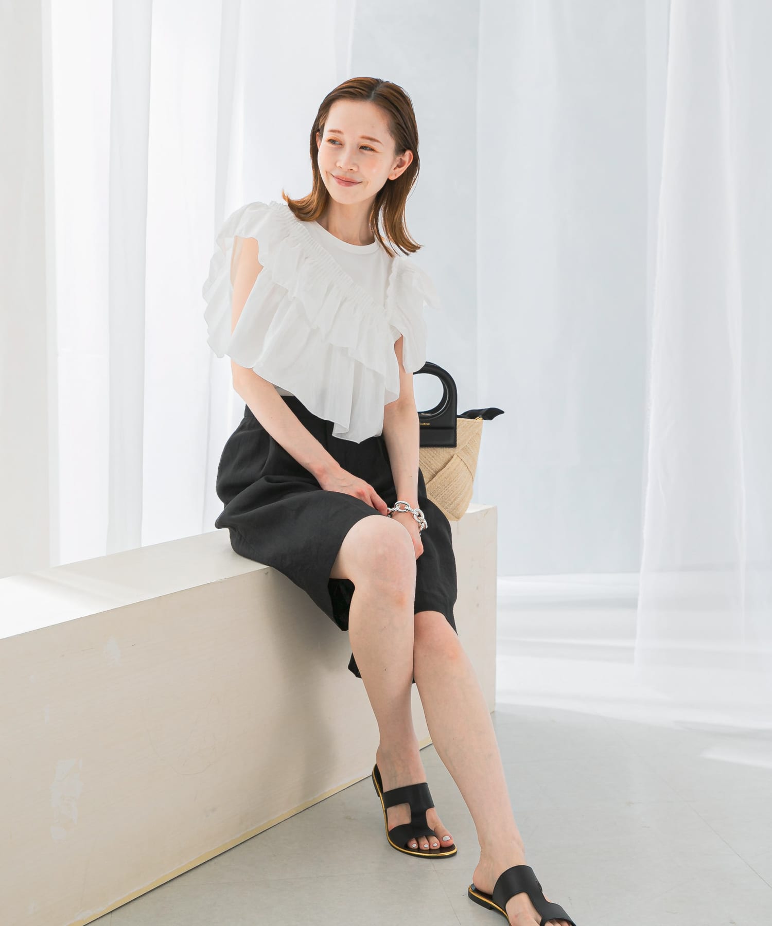 身長：165cm サイズ：FREE