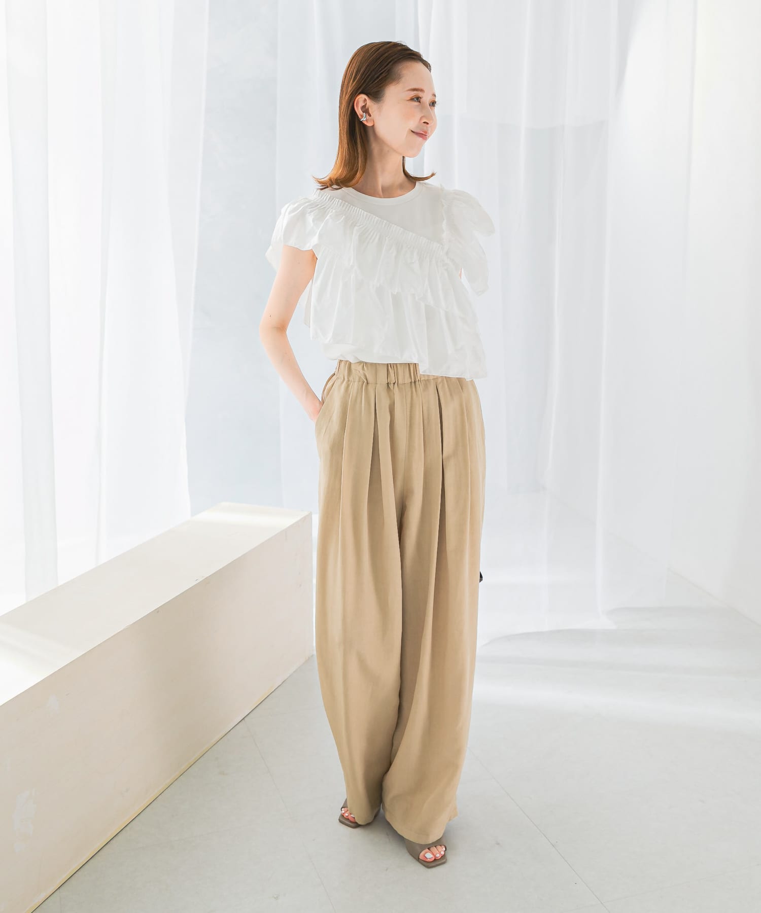 身長：165cm サイズ：FREE