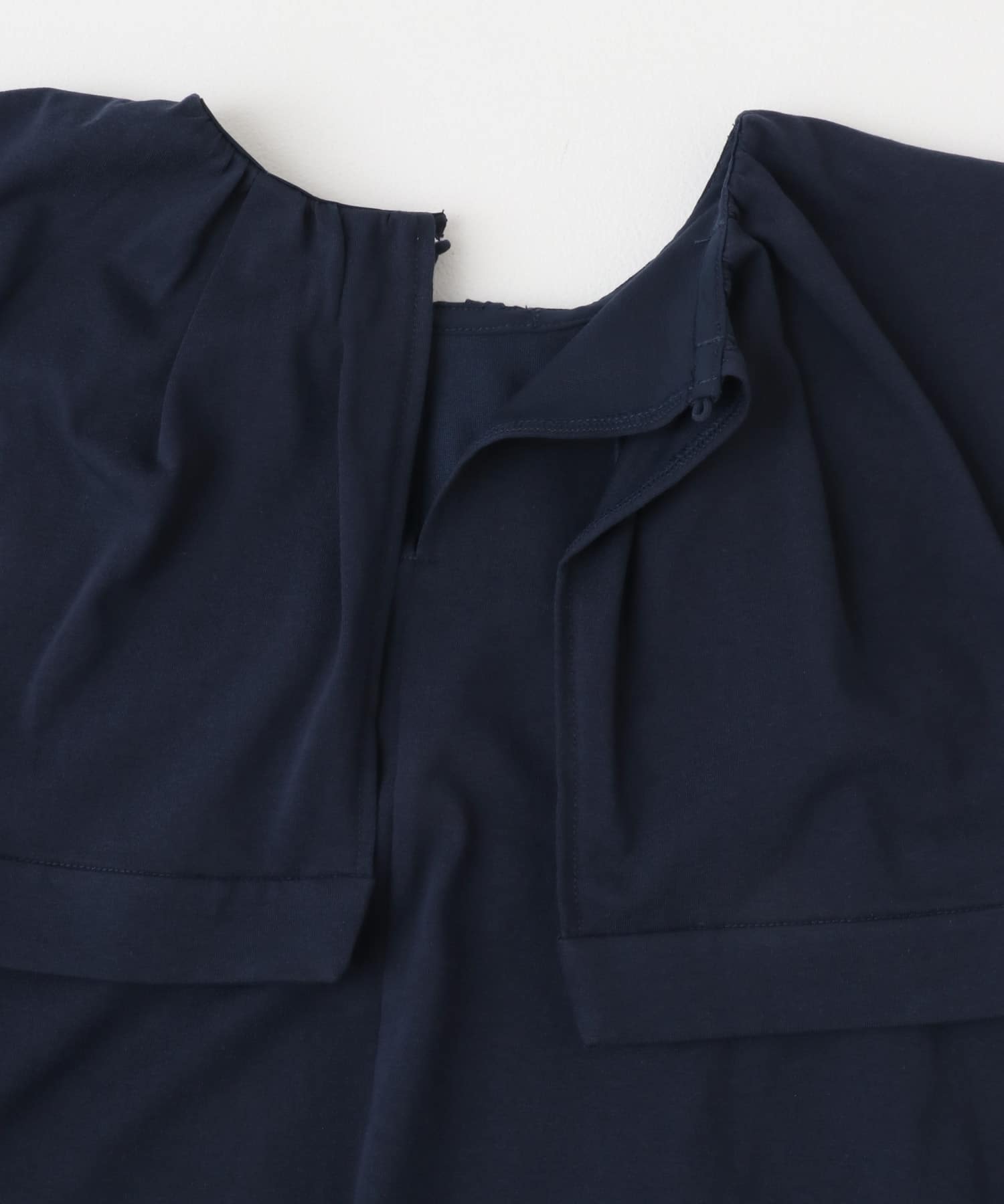 ケープデザインTシャツ D/NAVY FREE