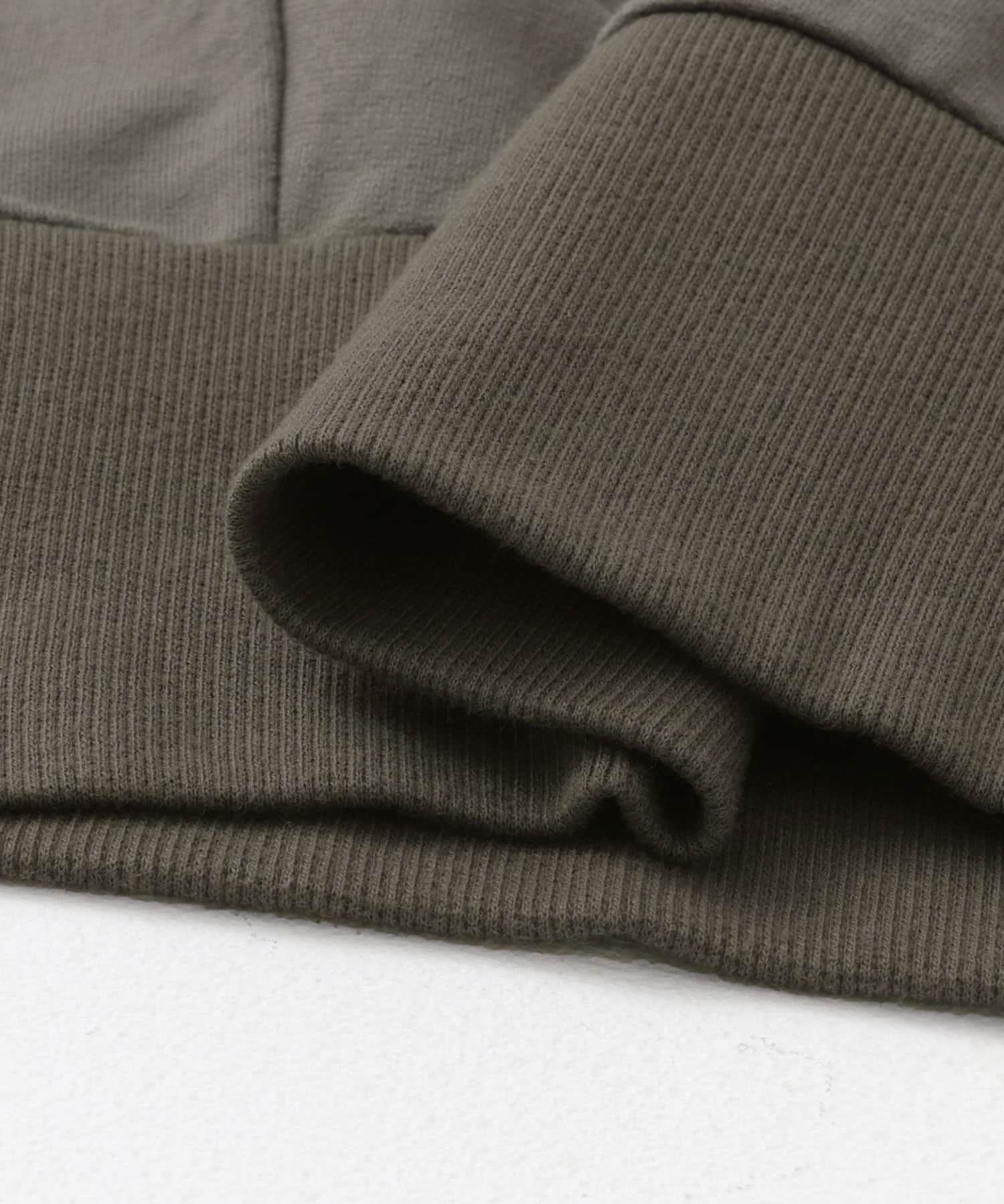 フレンチスリーブライトスエット CHARCOAL FREE