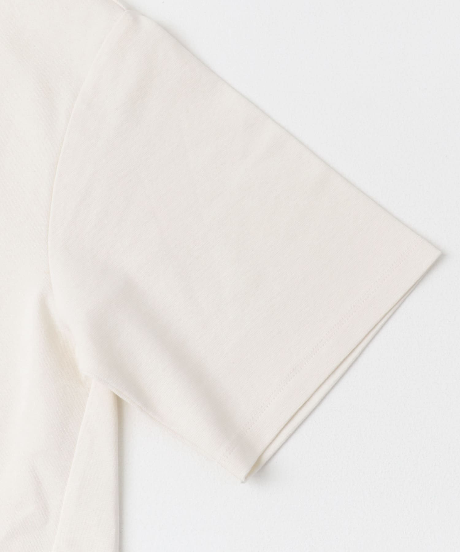『UR TECH ひやサラクール』F by ROSSO　コクーンフレアチュニックTシャツ OFFWHITE FREE