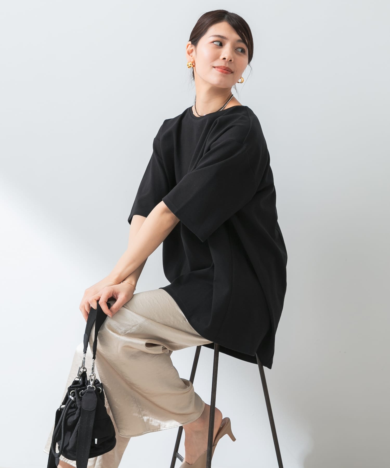 身長：166cm サイズ：FREE