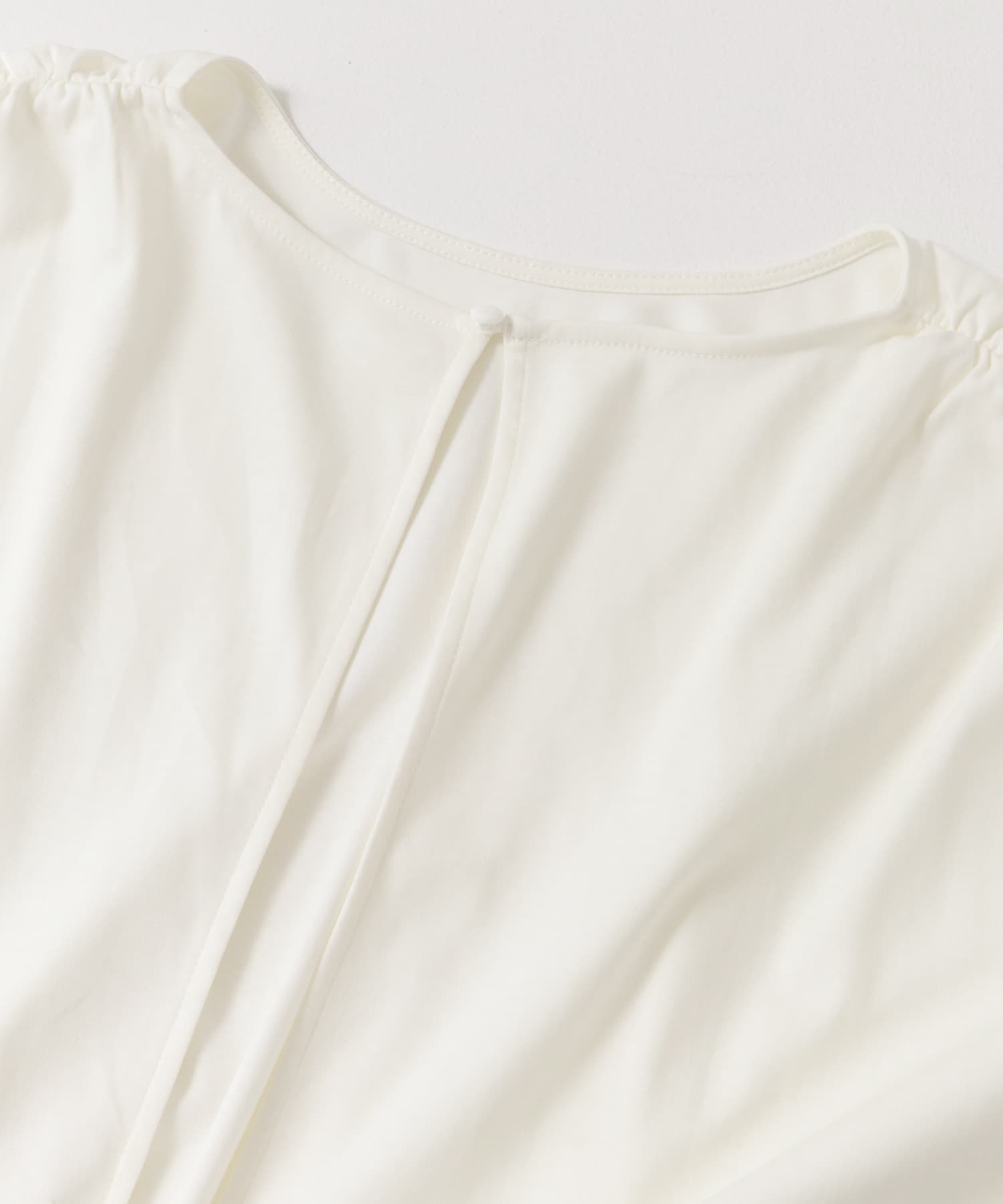 『UR TECH』F by ROSSO　UVCUTバックオープンクロップドTシャツ OFF WHITE FREE
