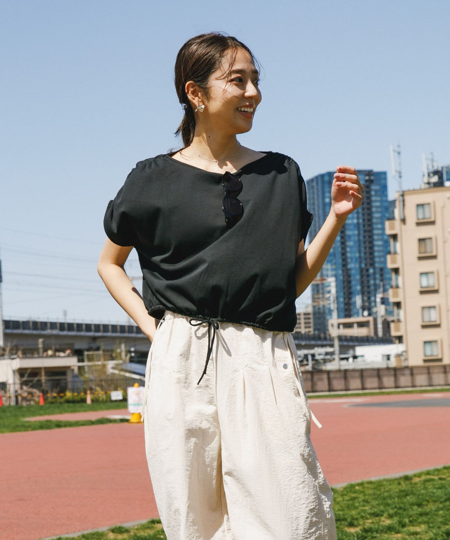 身長：166cm サイズ：FREE