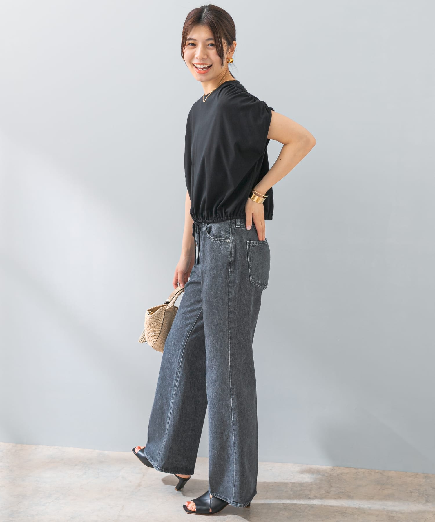 身長：166cm サイズ：FREE
