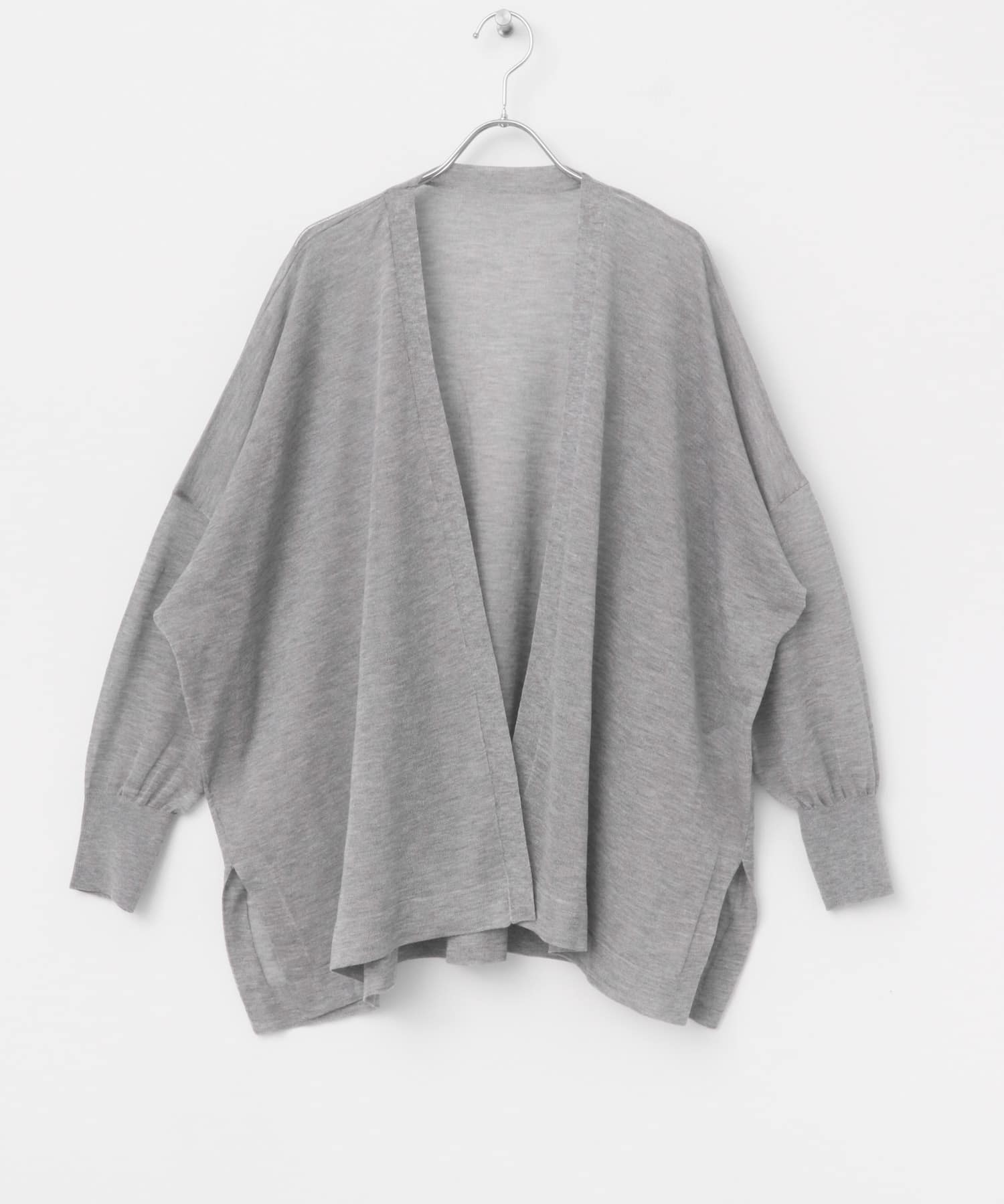 ミドルシアーカーディガン gray FREE