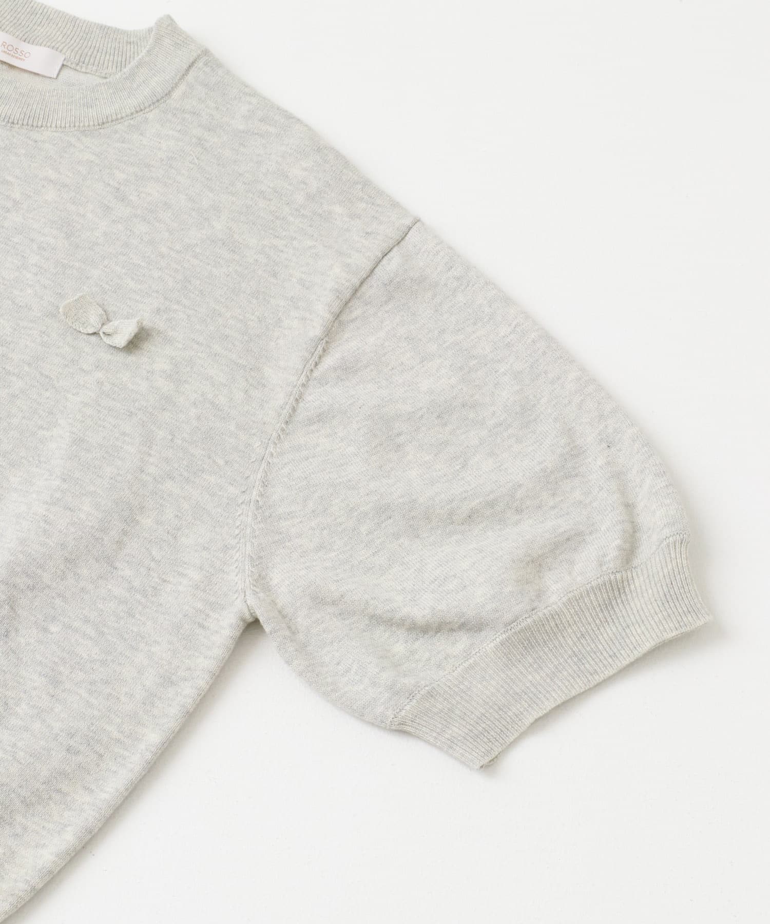 F by ROSSO　リボンモチーフニット GRAY FREE