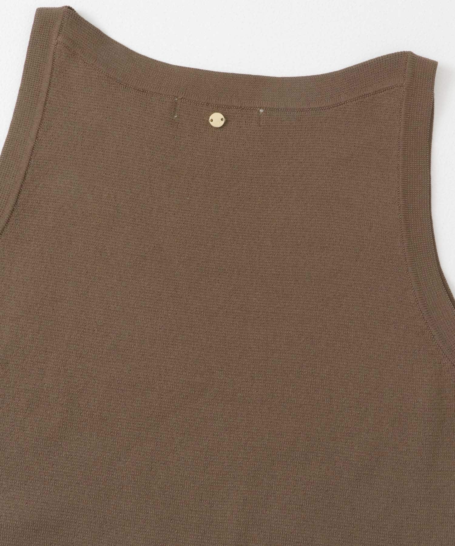 F by ROSSO　ウォッシャブルミラノリブアメスリニット BROWN FREE