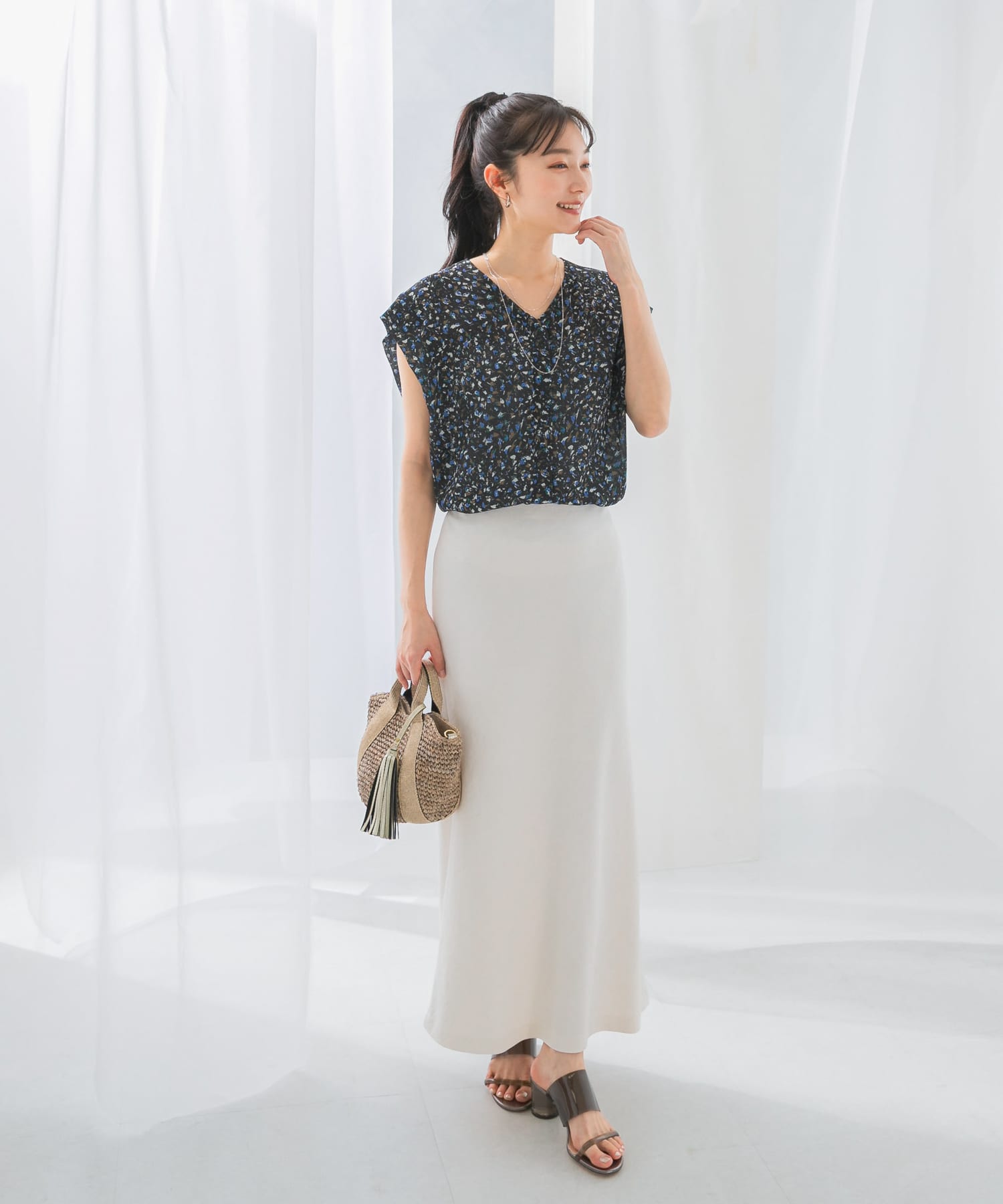 身長：165cm サイズ：FREE