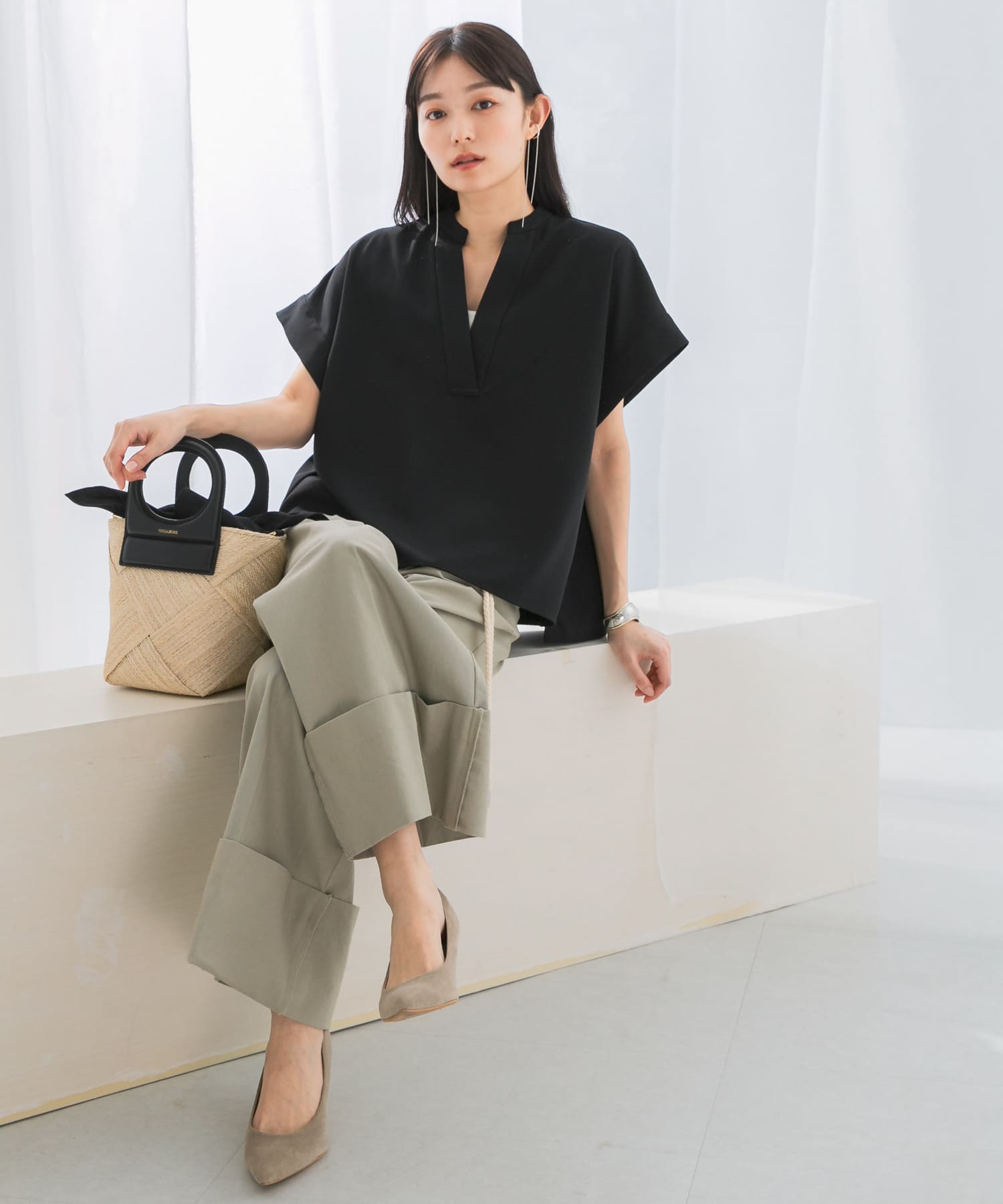 身長：165cm サイズ：FREE