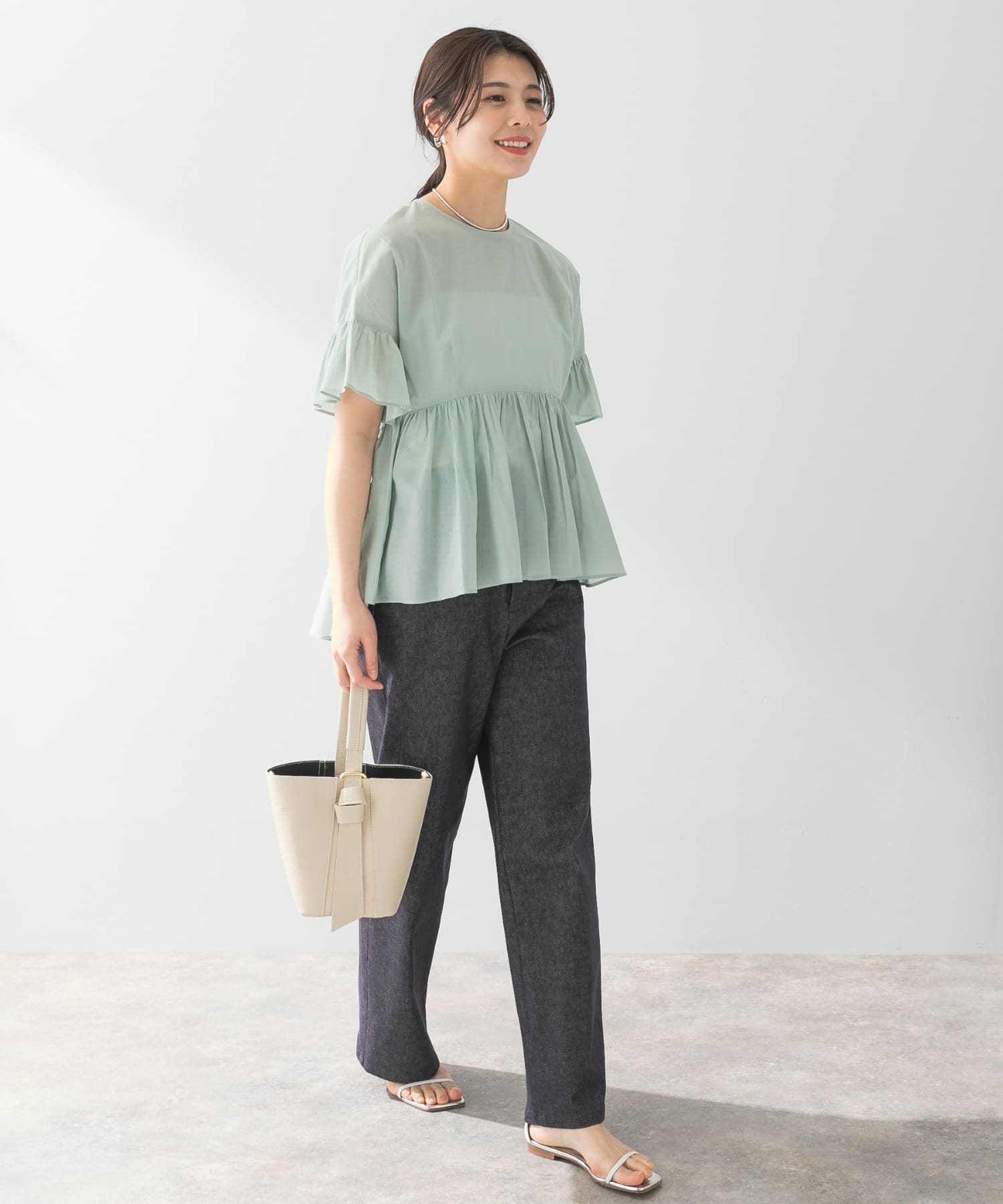 身長：166cm サイズ：FREE