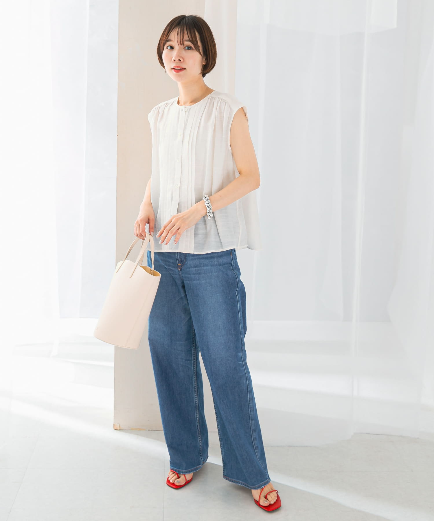 身長：158cm サイズ：FREE