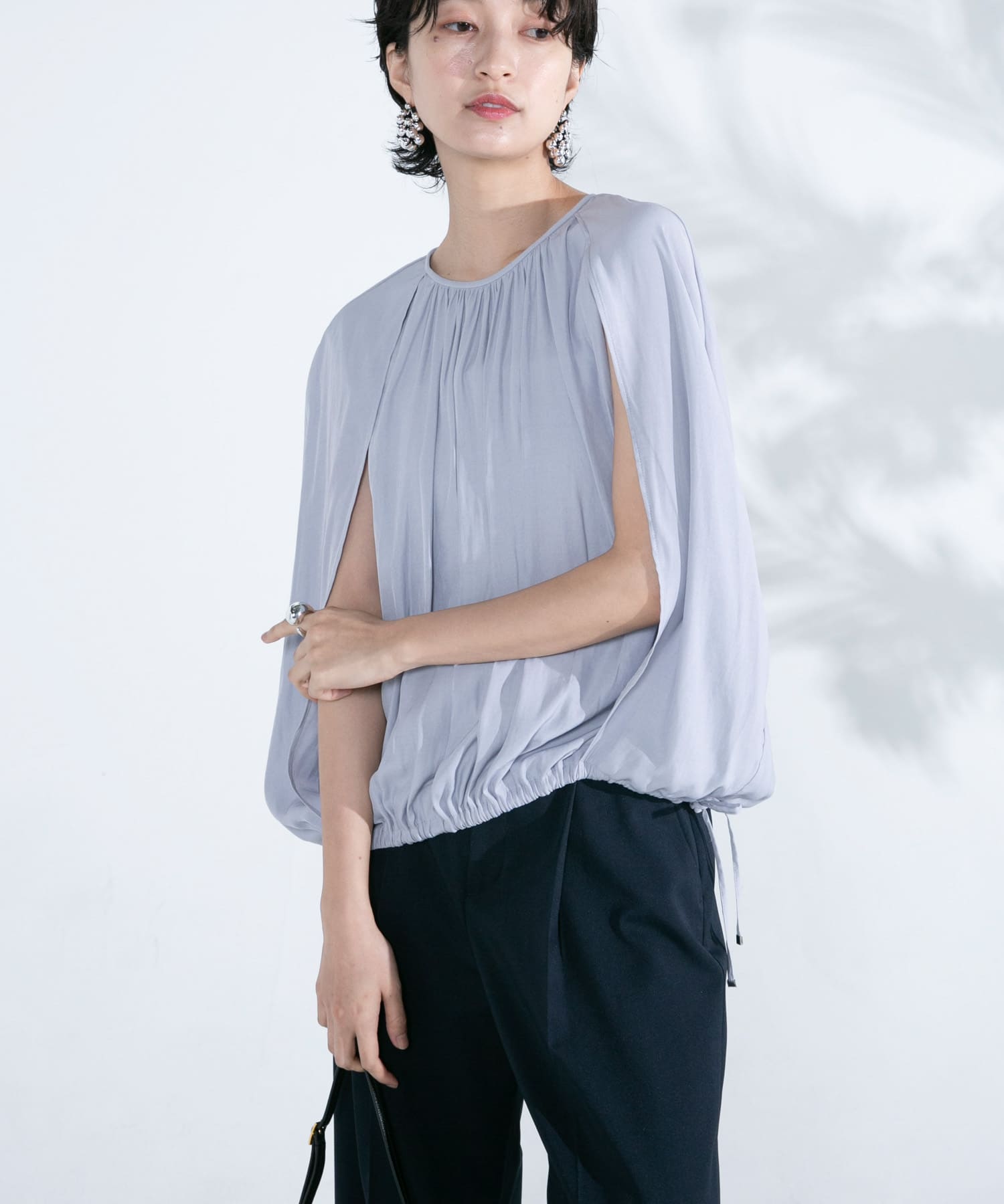 2WAYバルーンブラウス