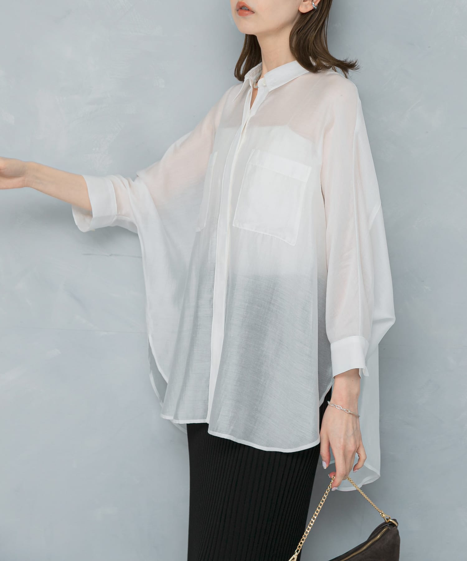 身長：165cm サイズ：FREE